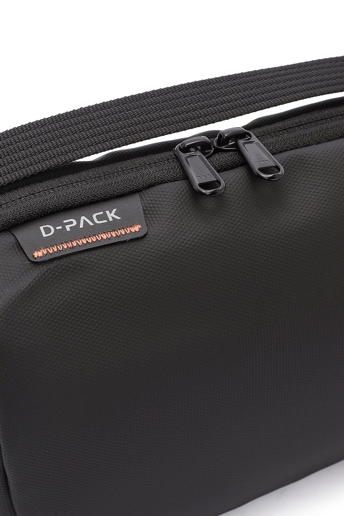 D-Pack Erkek Siyah Kumaş El Çantası - Image 4