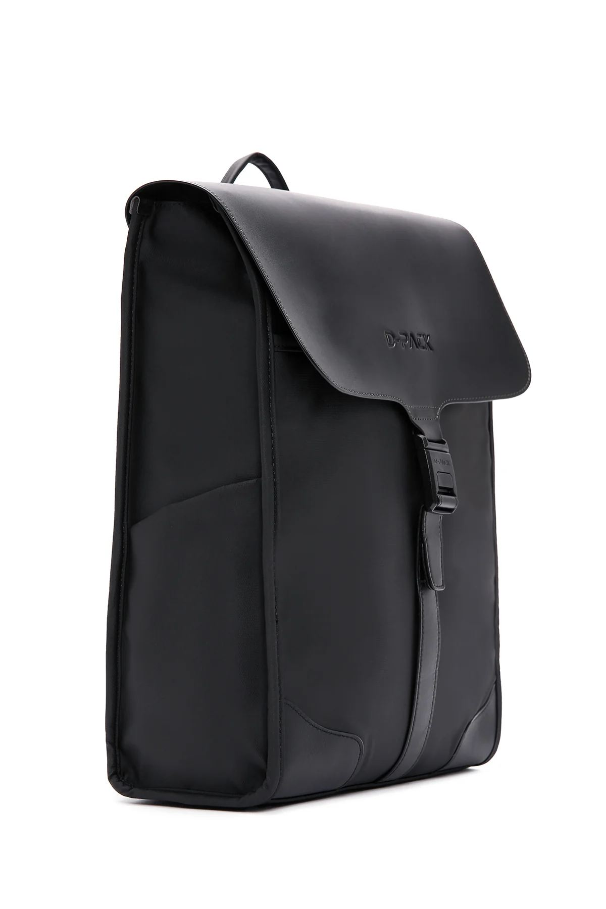D-Pack Erkek Siyah Kumaş Sırt Çantası - Image 4