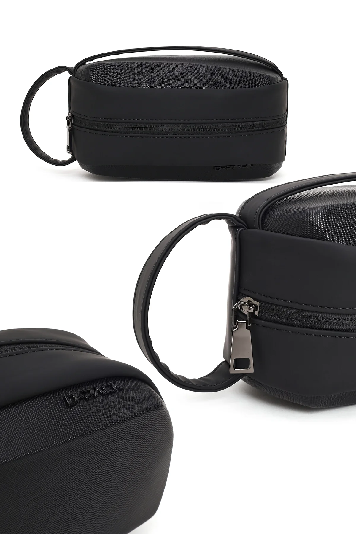 D-Pack Erkek Siyah Mini El Çantası - Image 5