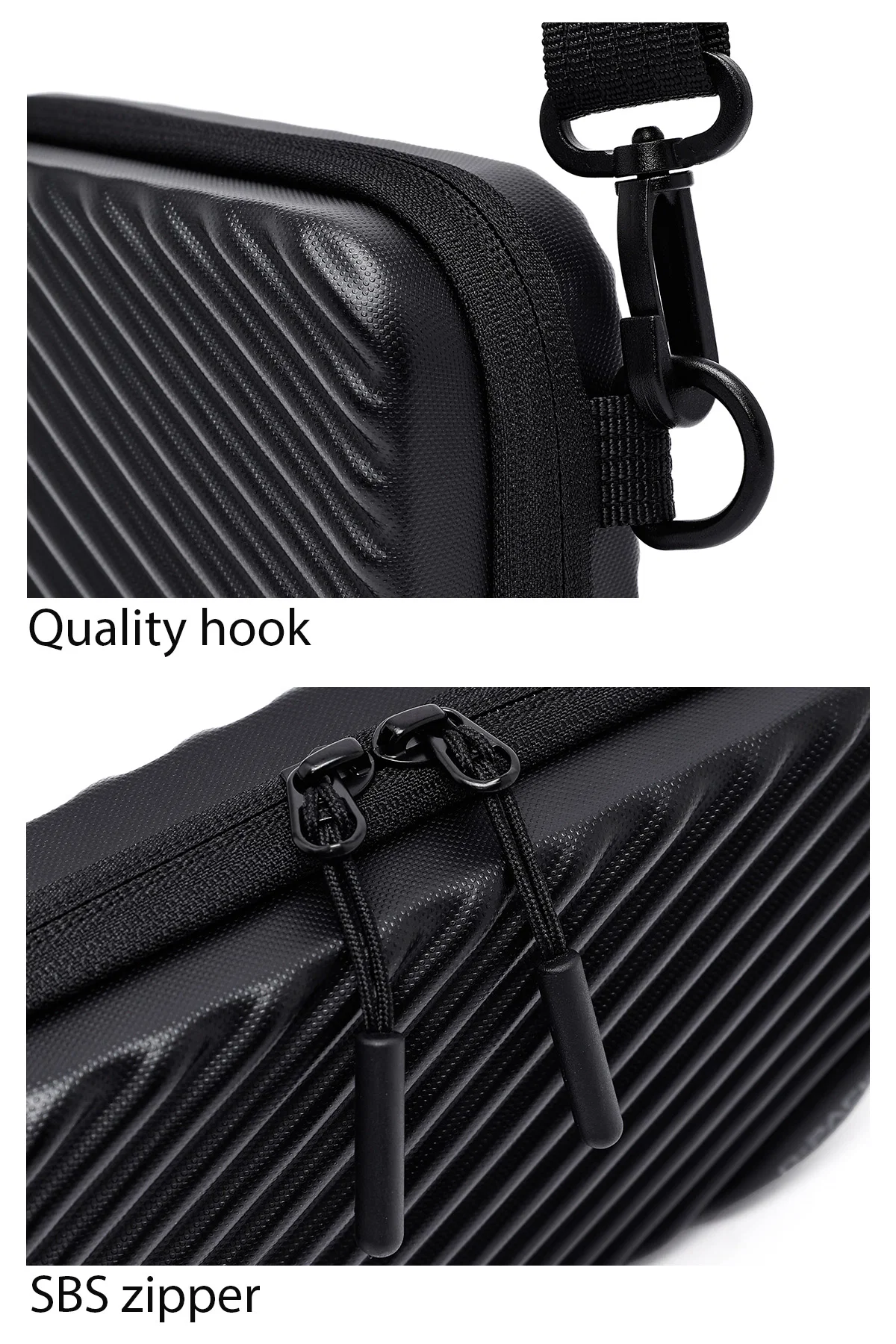 D-Pack Erkek Siyah Mini Kutu Çapraz Çanta - Image 8