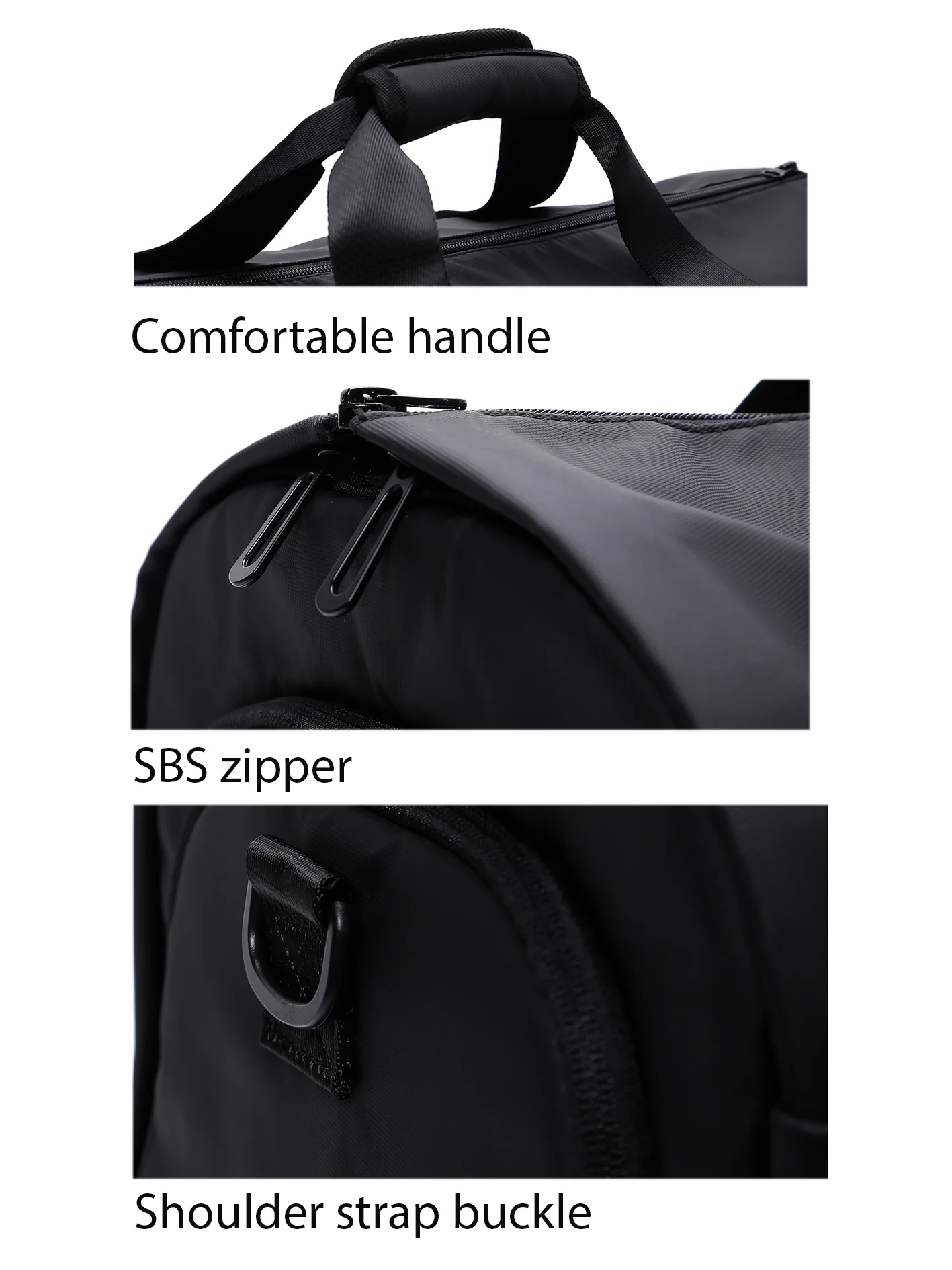 D-Pack Erkek Siyah Seyahat Çantası - Image 20