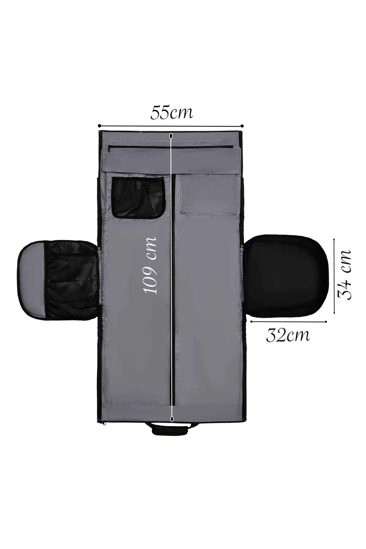 D-Pack Erkek Siyah Seyahat Çantası - Image 3