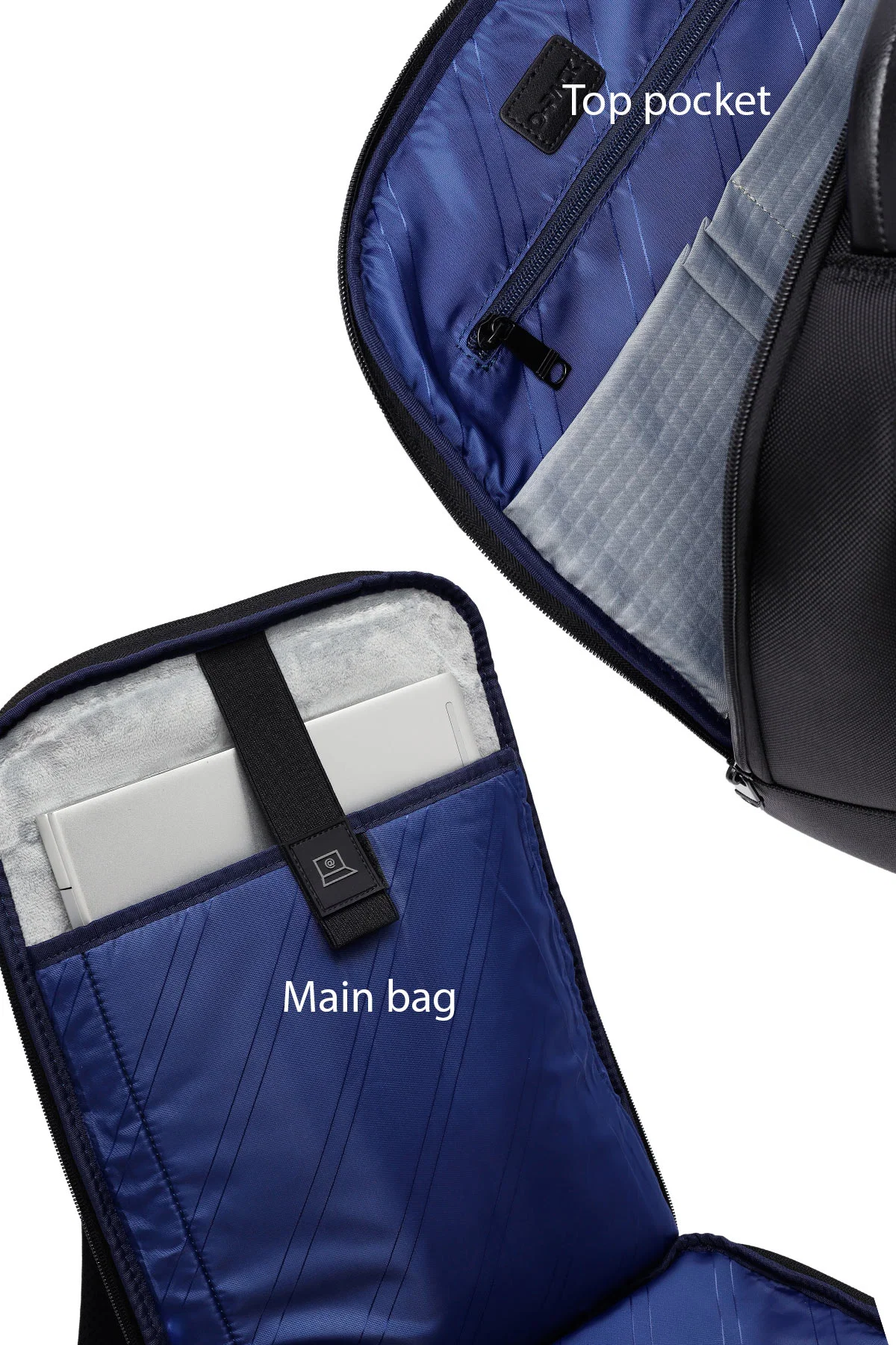 D-Pack Erkek Siyah Sırt Çantası - Image 5