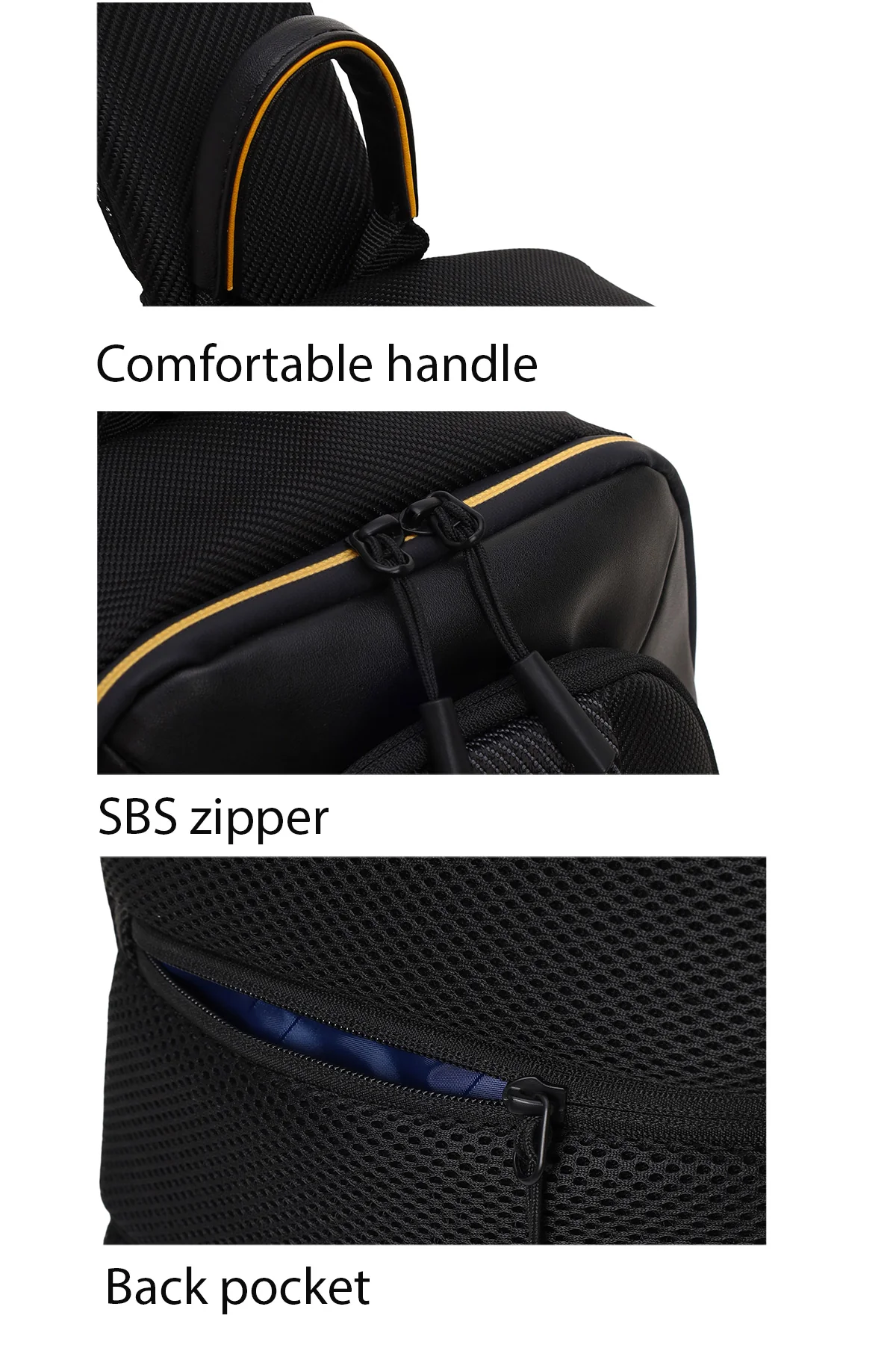 D-Pack Erkek Siyah Sırt Çantası - Image 4