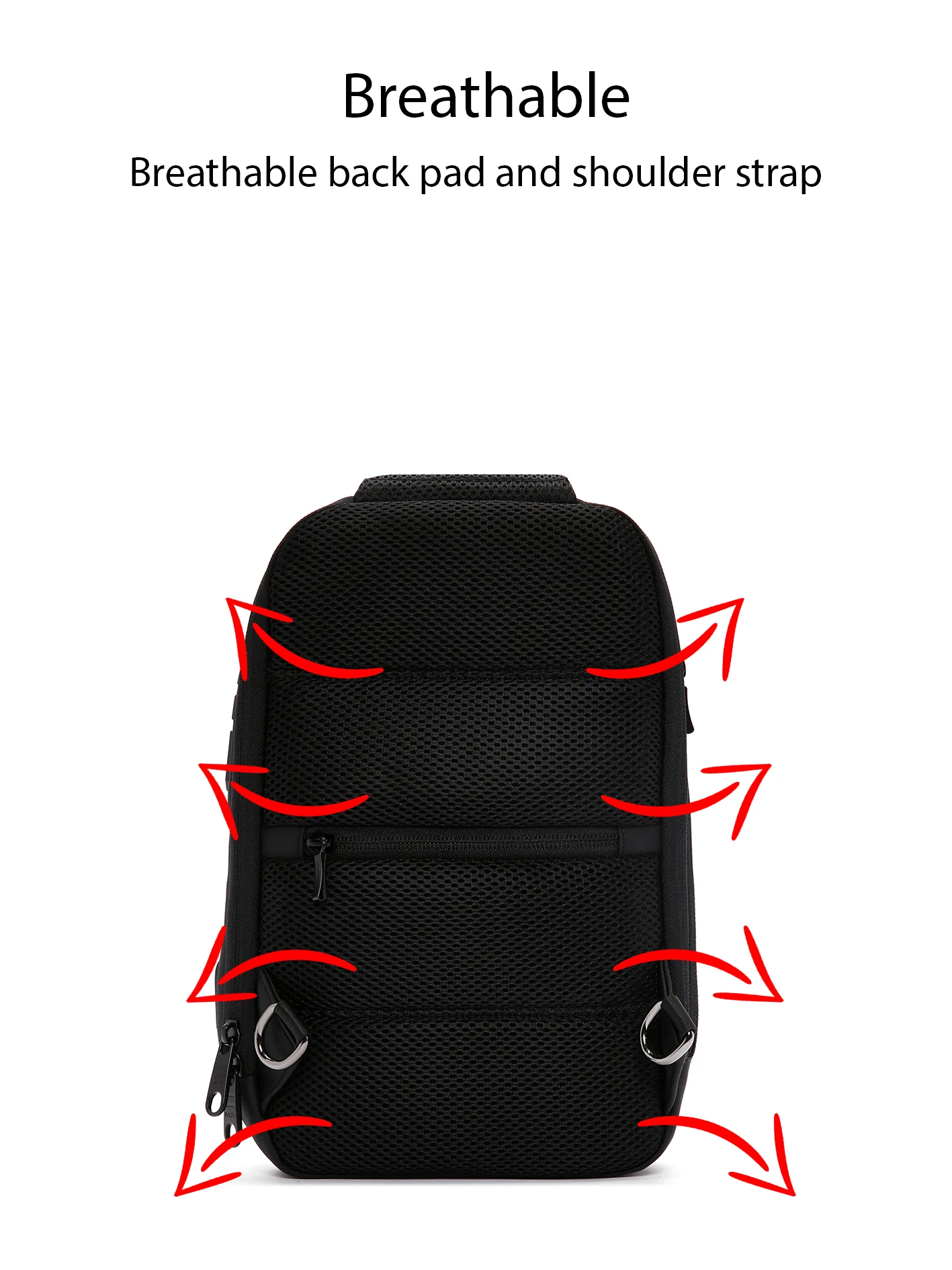 D-Pack Erkek Siyah Teknolojik Çapraz Çanta - Image 21