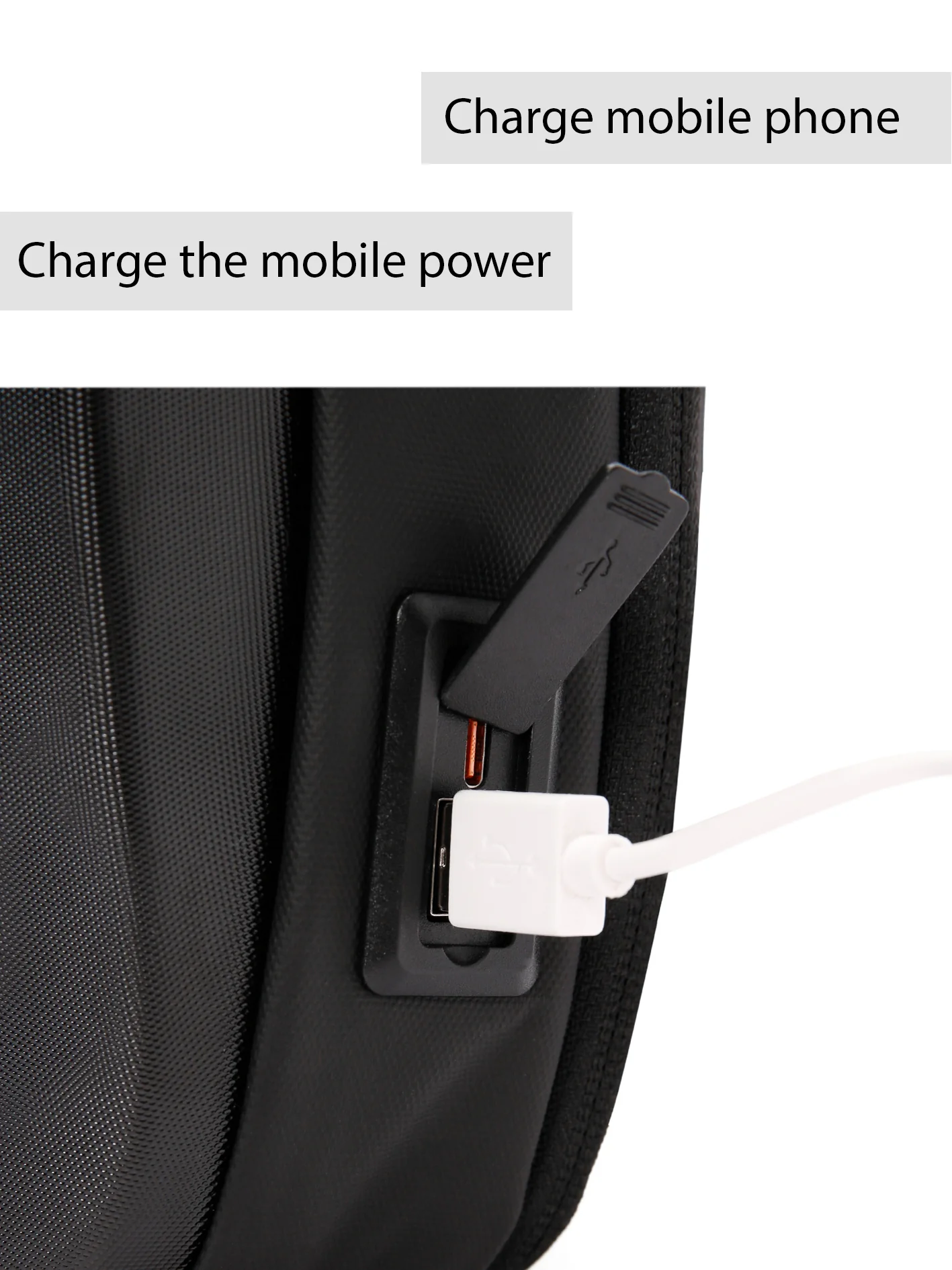 D-Pack Erkek Siyah Teknolojik Hardcase Uzun Askılı Omuz Çantası - Image 18