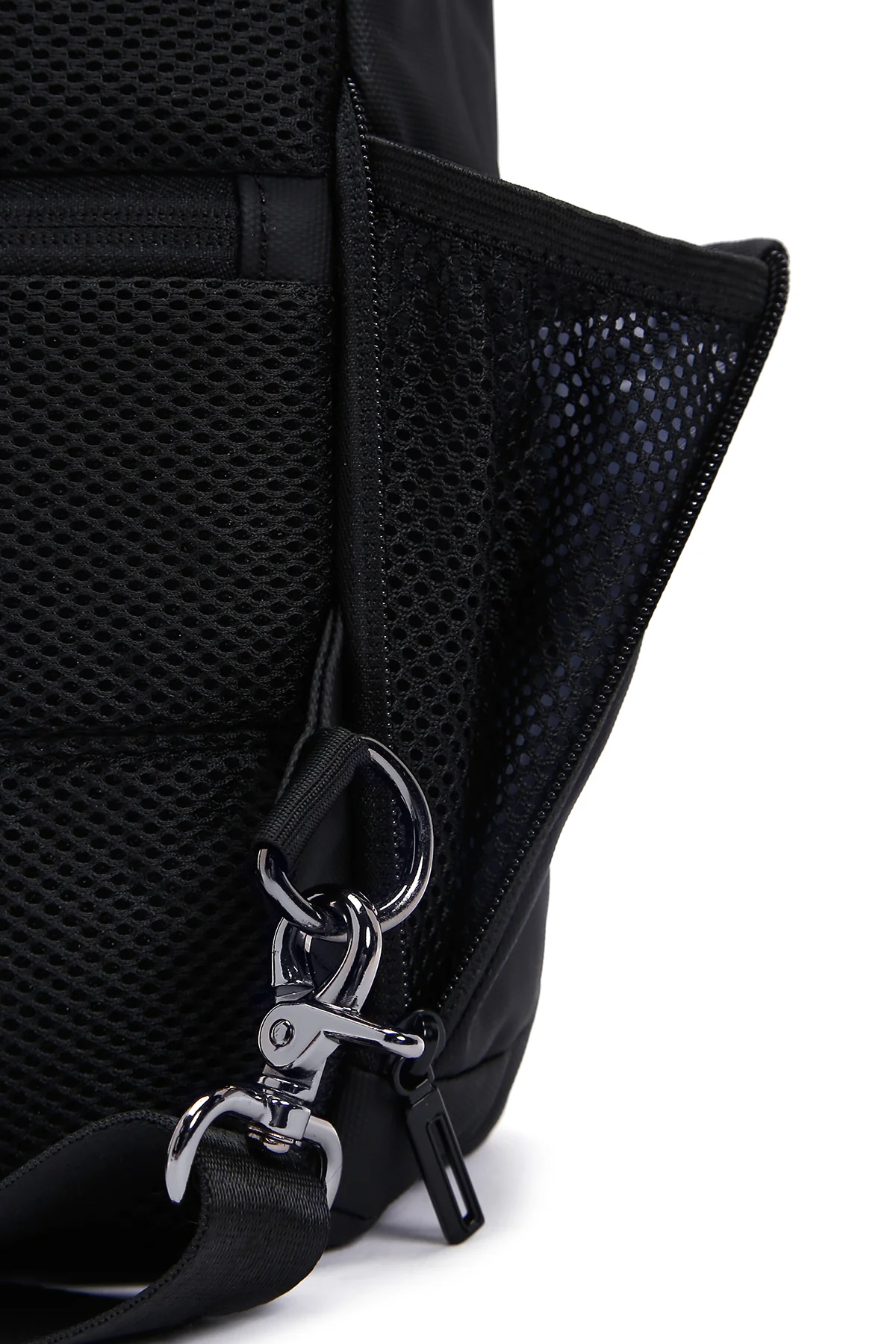 D-Pack Erkek Siyah Teknolojik Kumaş Çapraz Çanta - Image 13