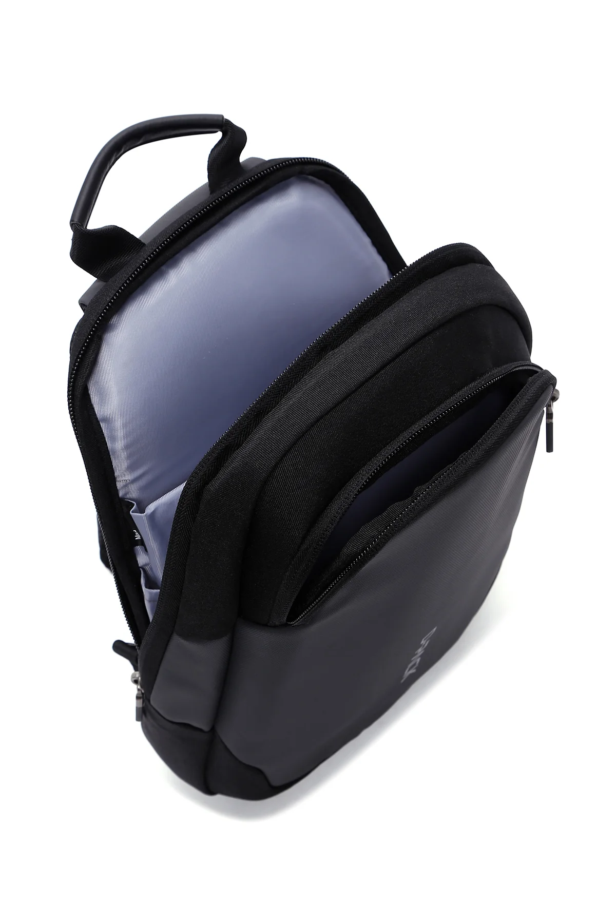 D-Pack Erkek Siyah Teknolojik Kumaş Çapraz Çanta - Image 12