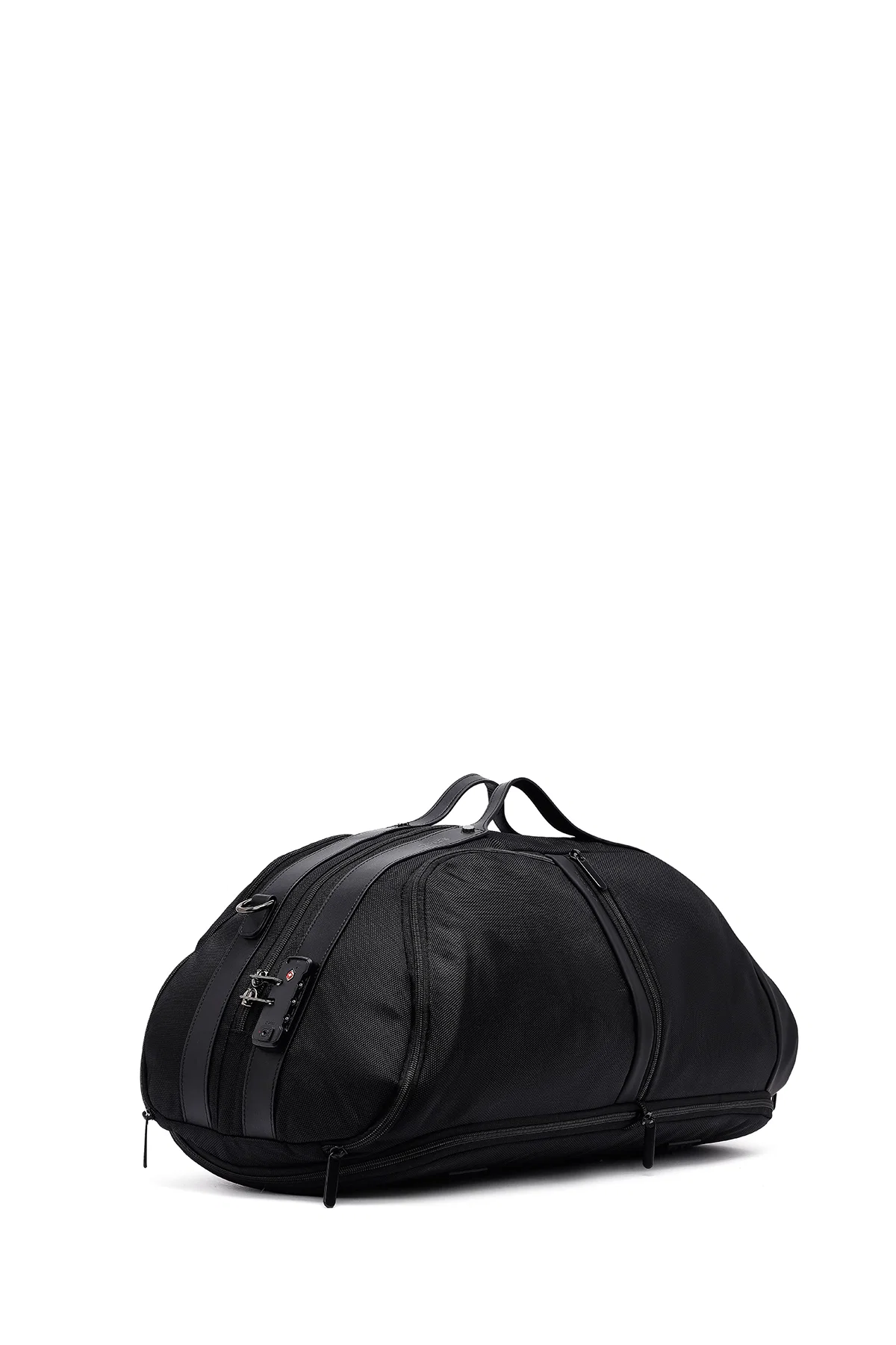 D-Pack Erkek Siyah Uzun Askılı Kumaş Seyahat Çantası - Image 4