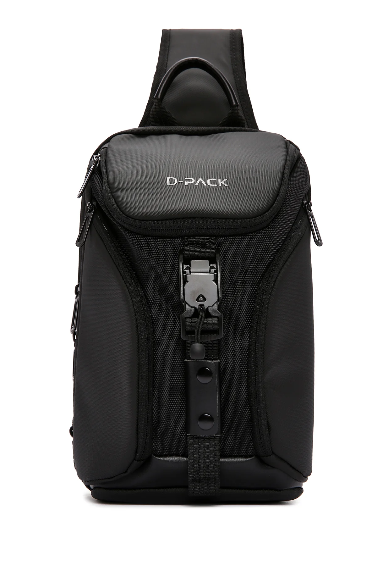 D-Pack Erkek Siyah Uzun Askılı Omuz Çantası - Image 2
