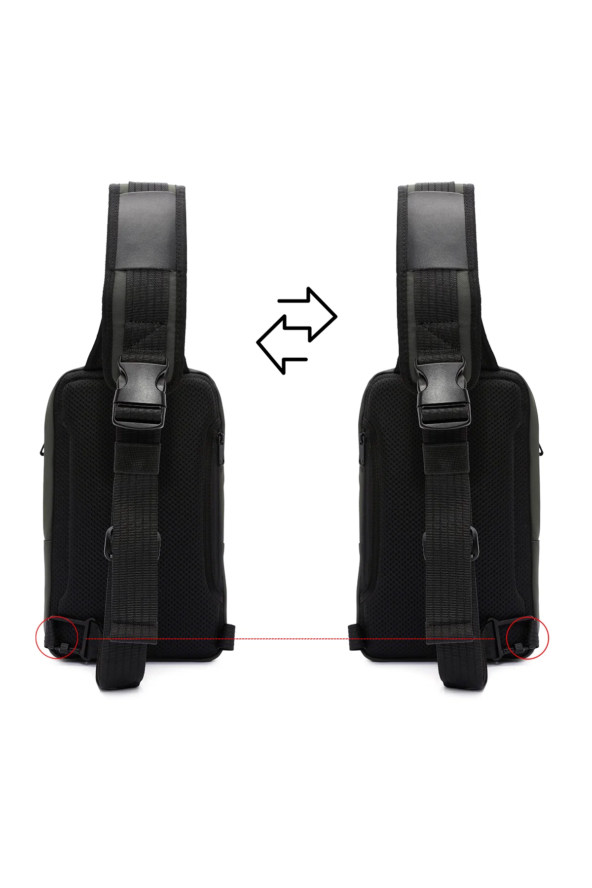 D-Pack Erkek Yeşil Uzun Askılı Omuz Çantası - Image 9