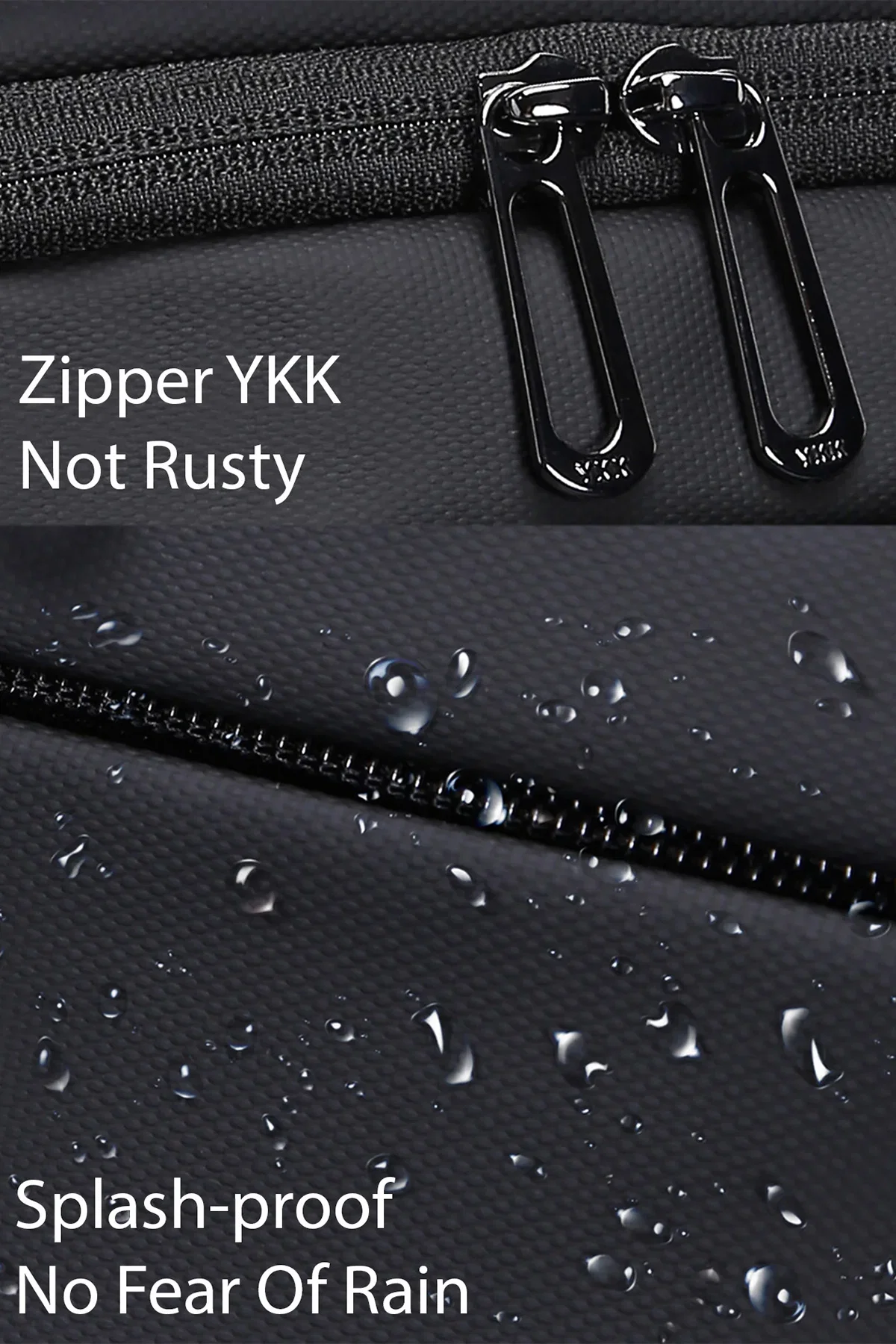 D-Pack Unisex Gri Teknolojik Kumaş Hardcase Sırt Çantası - Image 9