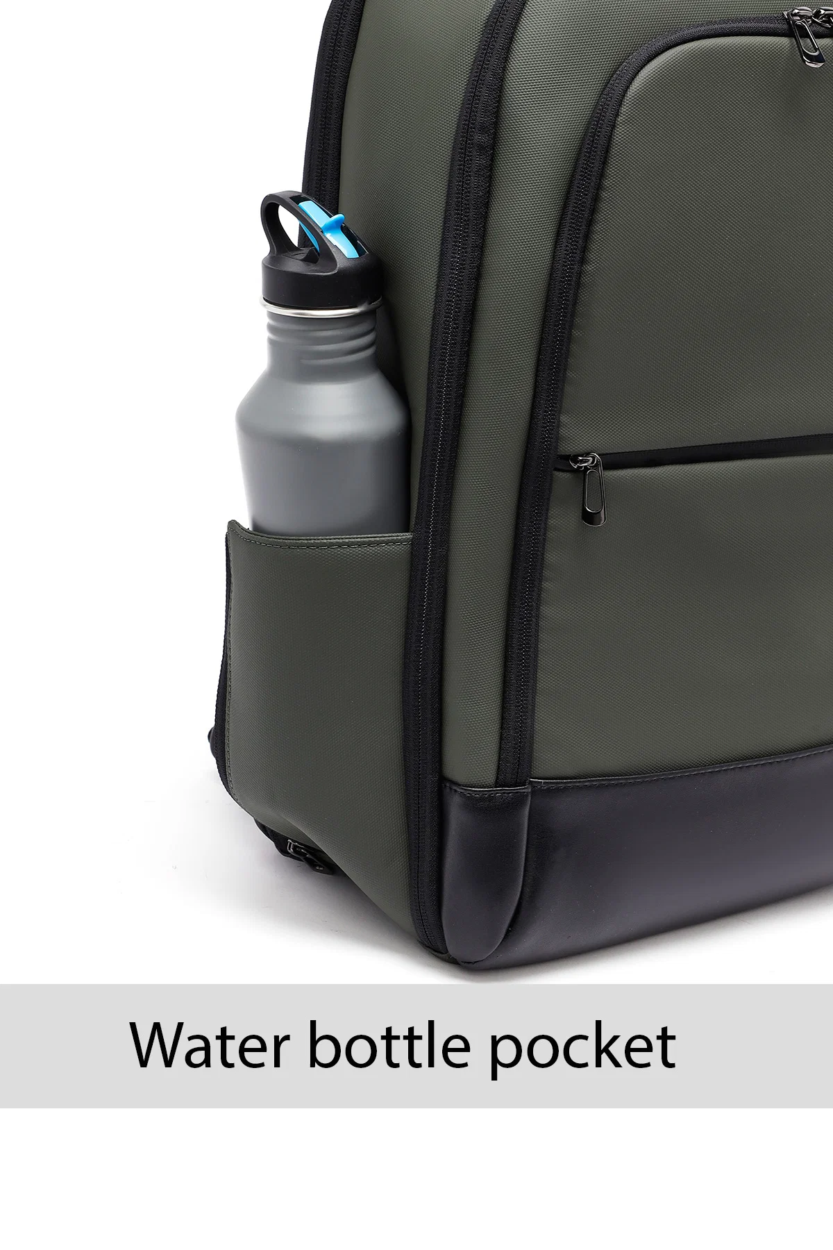 D-Pack Unisex Haki Sırt Çantası - Image 8