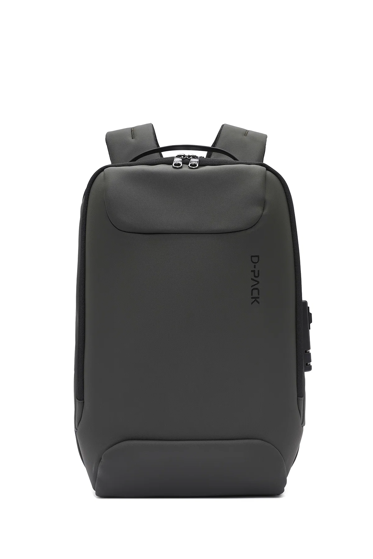 D-Pack Unisex Haki Teknolojik Hardcase Sırt Çantası