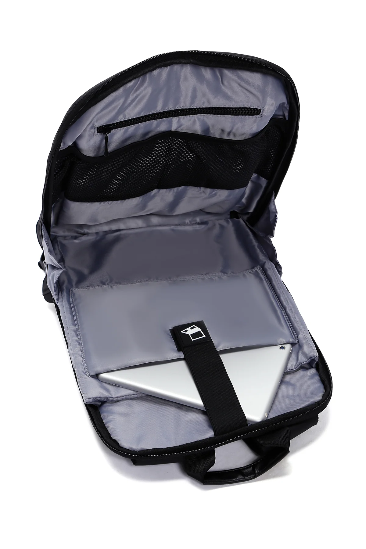 D-Pack Unisex Siyah Kumaş Sırt Çantası - Image 6