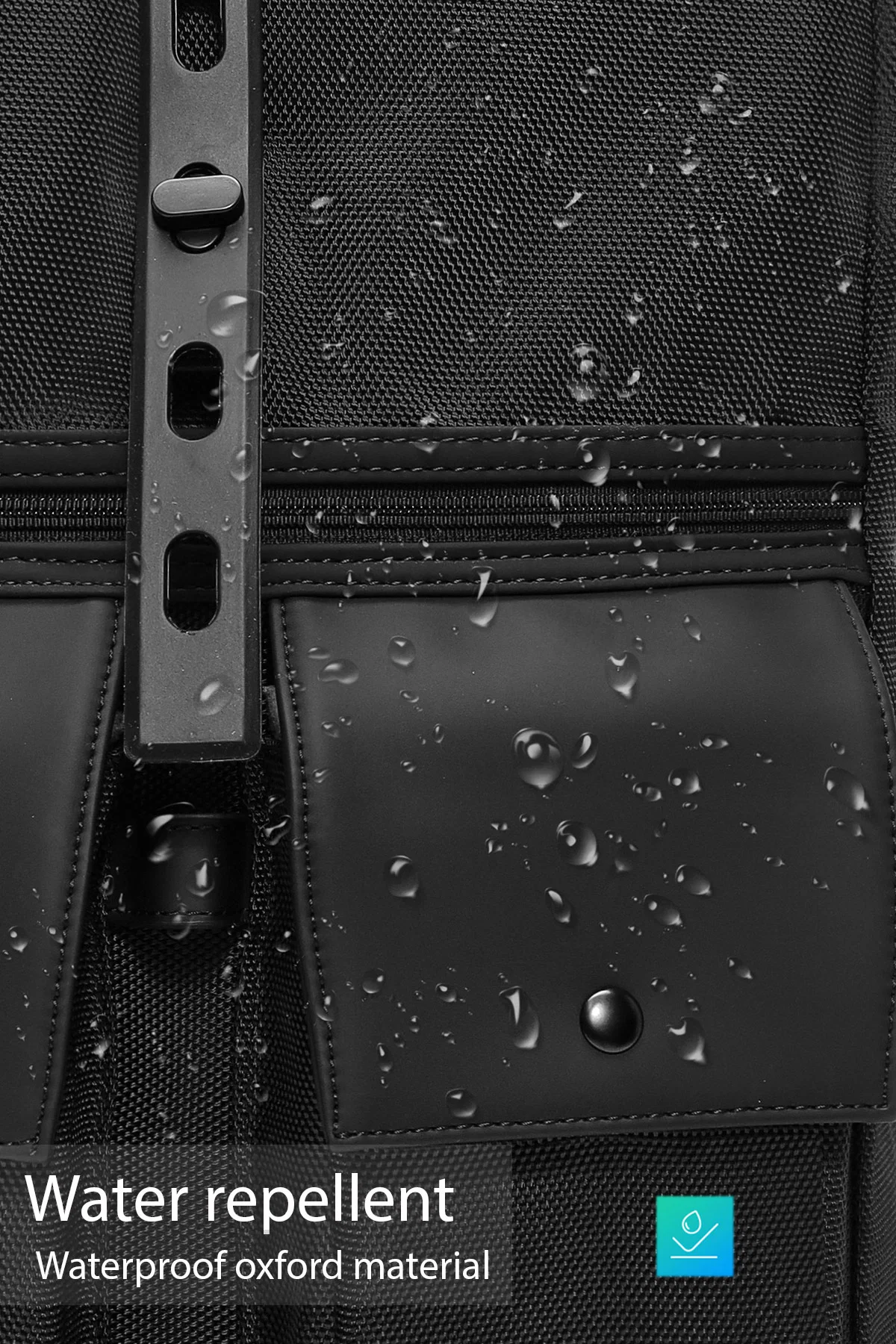 D-Pack Unisex Siyah Sırt Çantası - Image 8