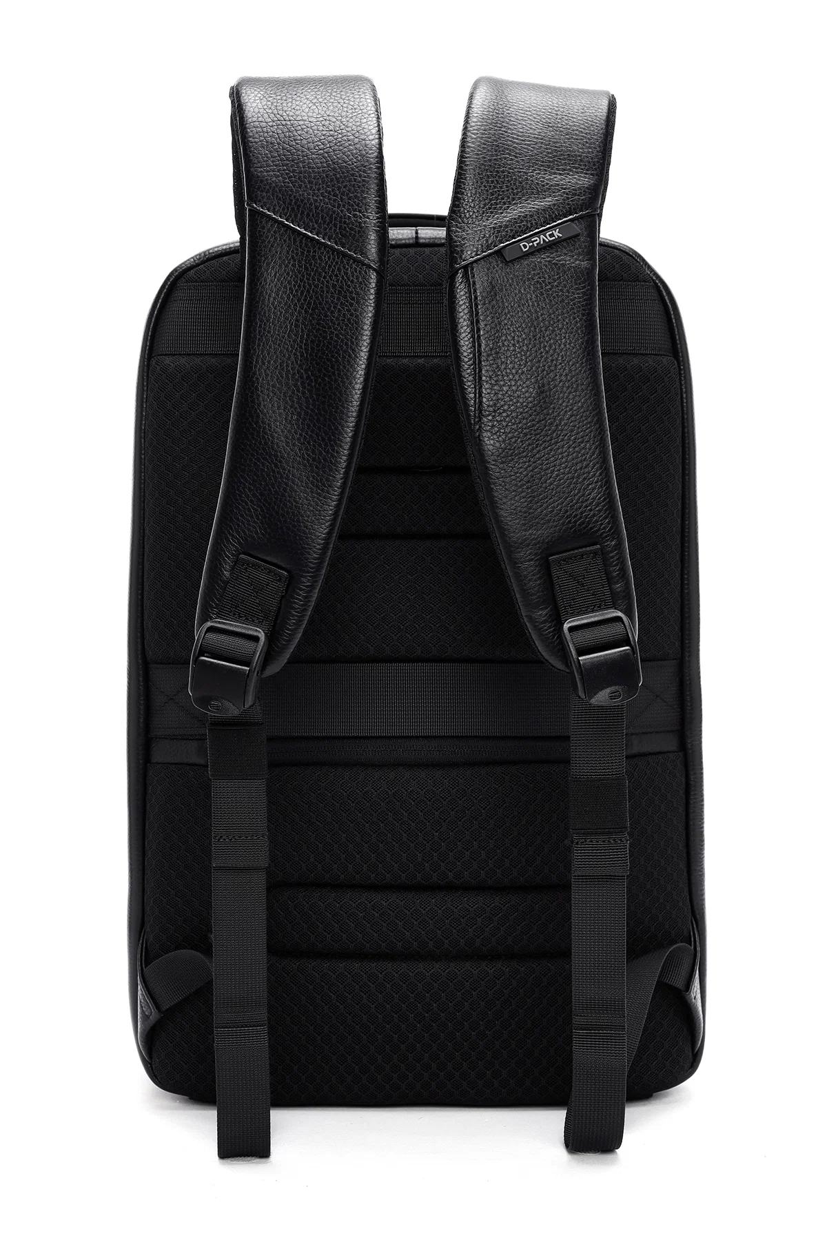 D-Pack Unisex Siyah Teknolojik Deri Sırt Çantası - Image 3