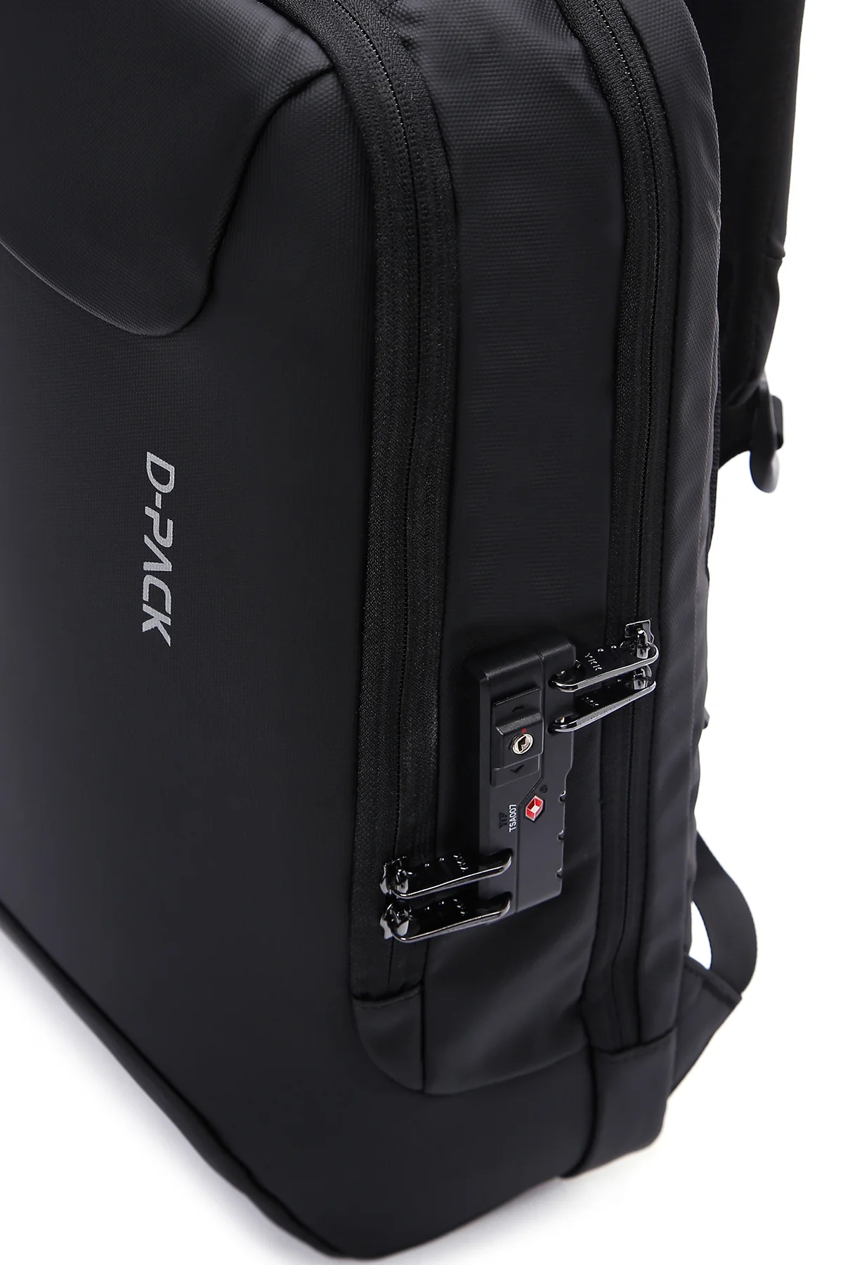 D-Pack Unisex Siyah Teknolojik Hardcase Sırt Çantası - Image 14