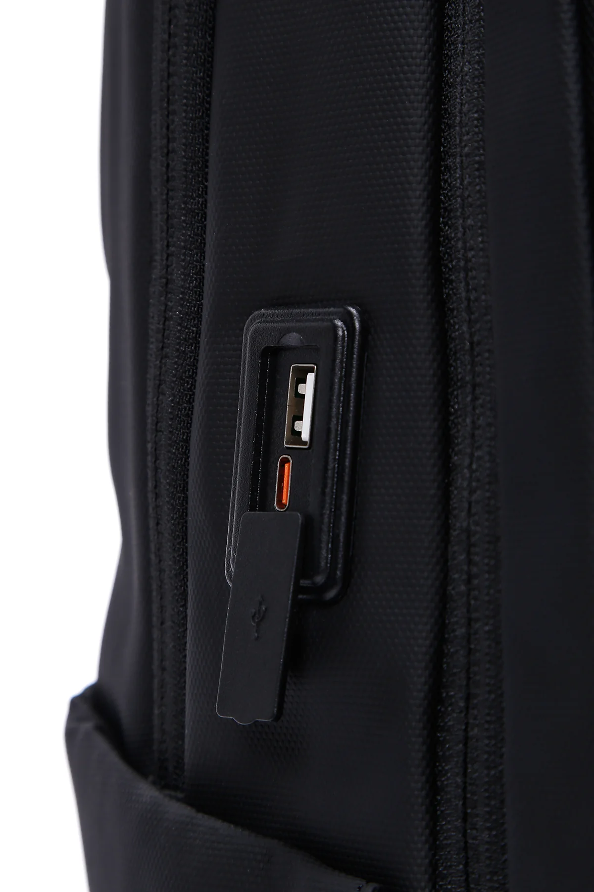 D-Pack Unisex Siyah Teknolojik Kumaş Hardcase Sırt Çantası - Image 11