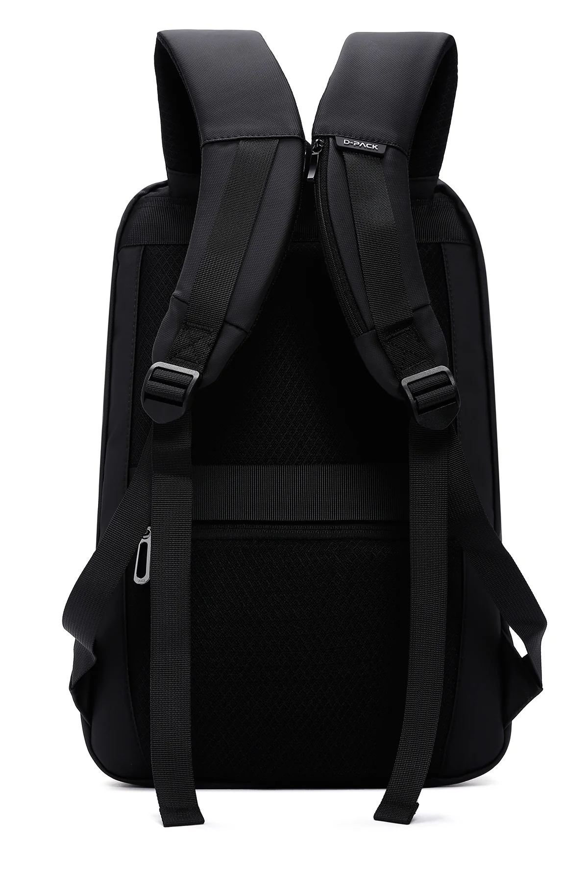 D-Pack Unisex Siyah Teknolojik Kumaş Hardcase Sırt Çantası - Image 4