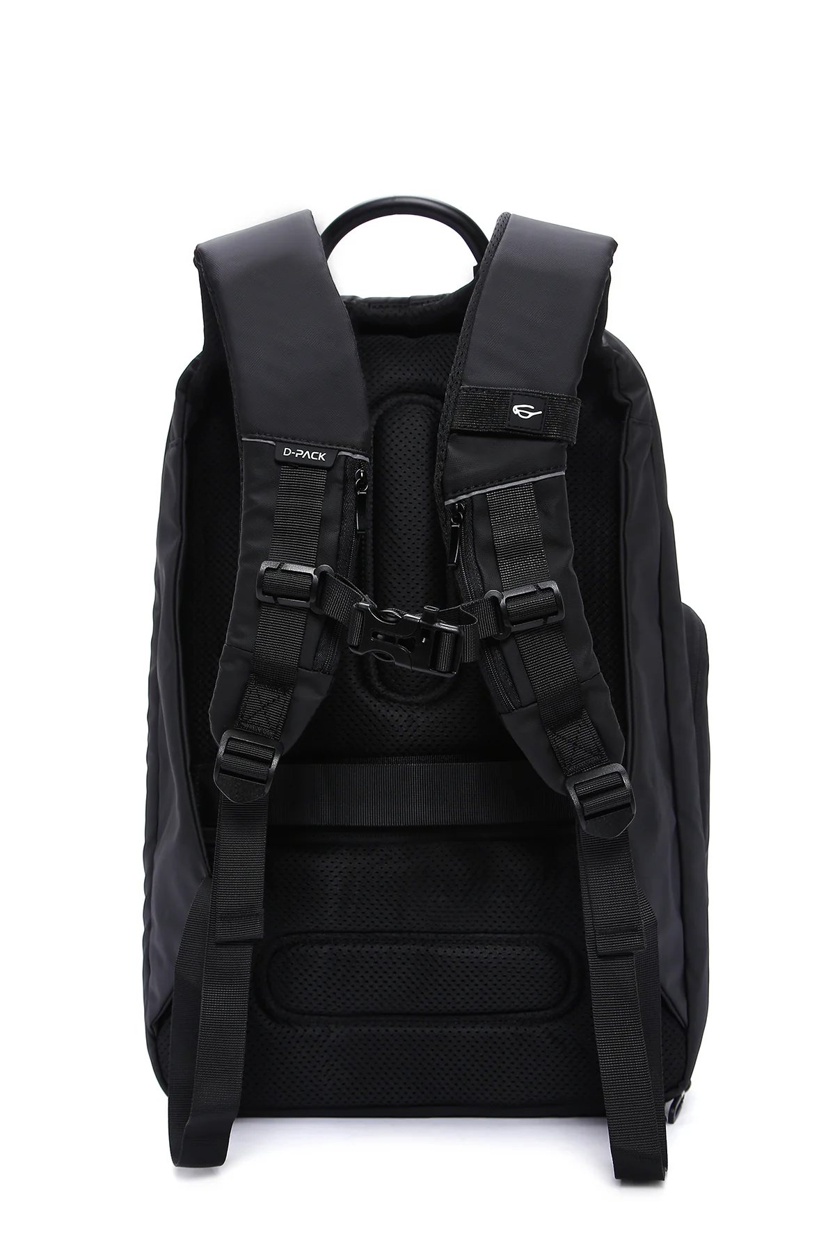 D-Pack Unisex Siyah Teknolojik Kumaş Sırt Çantası - Image 3