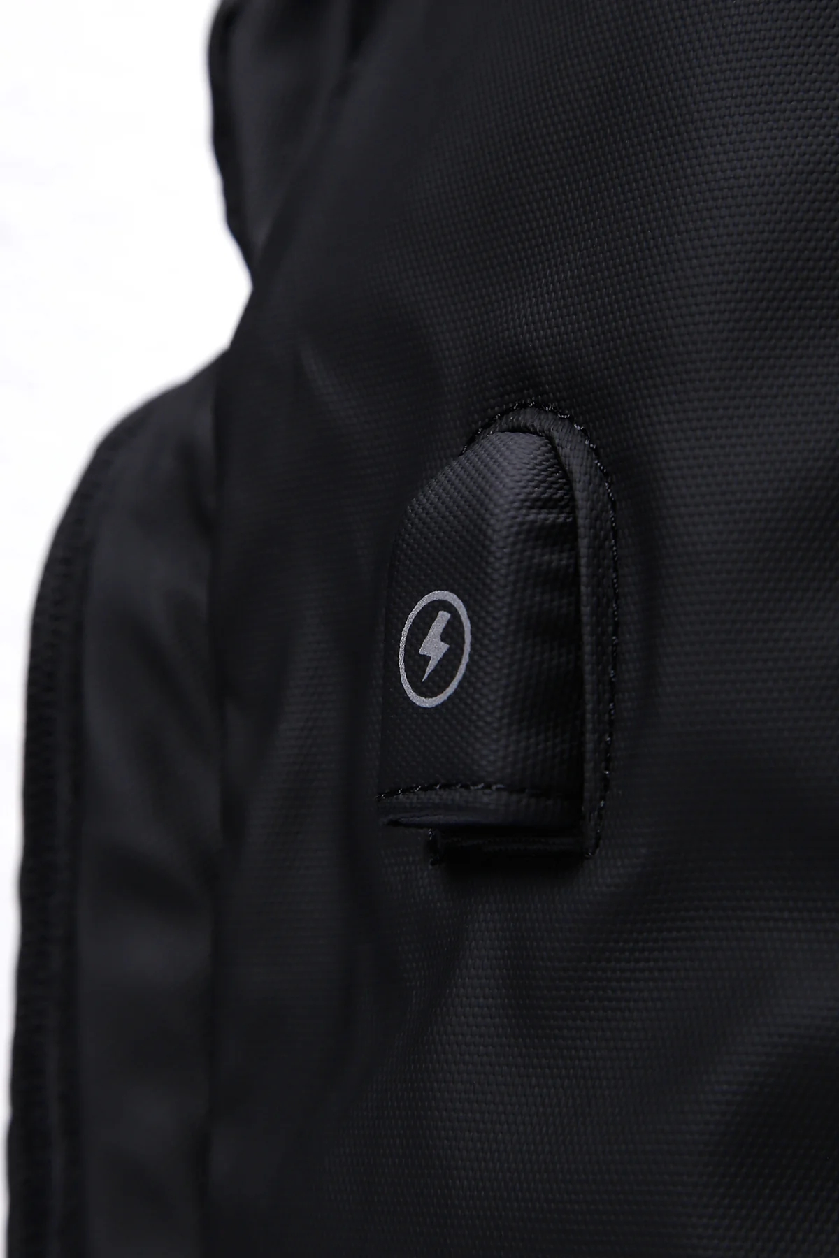 D-Pack Unisex Siyah Teknolojik Kumaş Sırt Çantası - Image 8