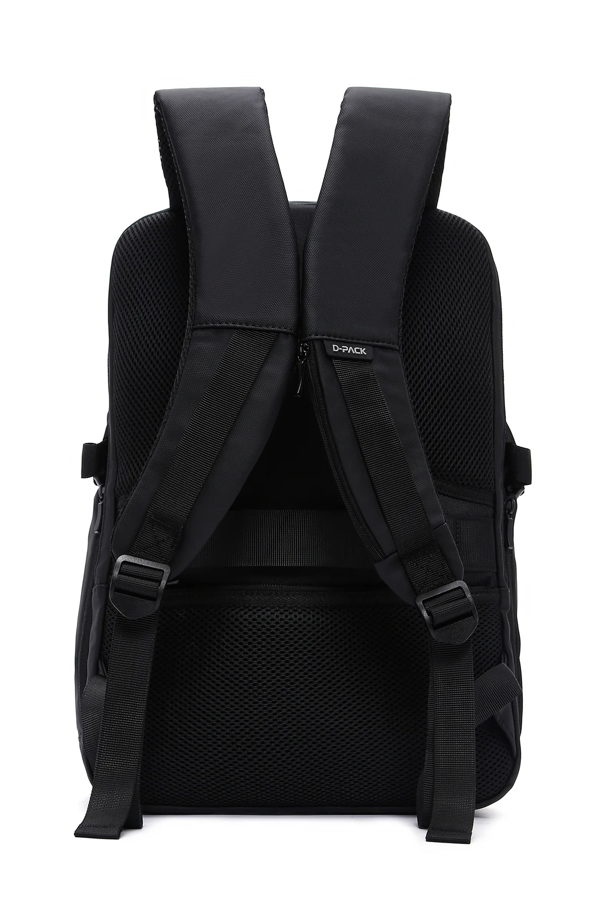 D-Pack Unisex Siyah Teknolojik Kumaş Sırt Çantası - Image 4