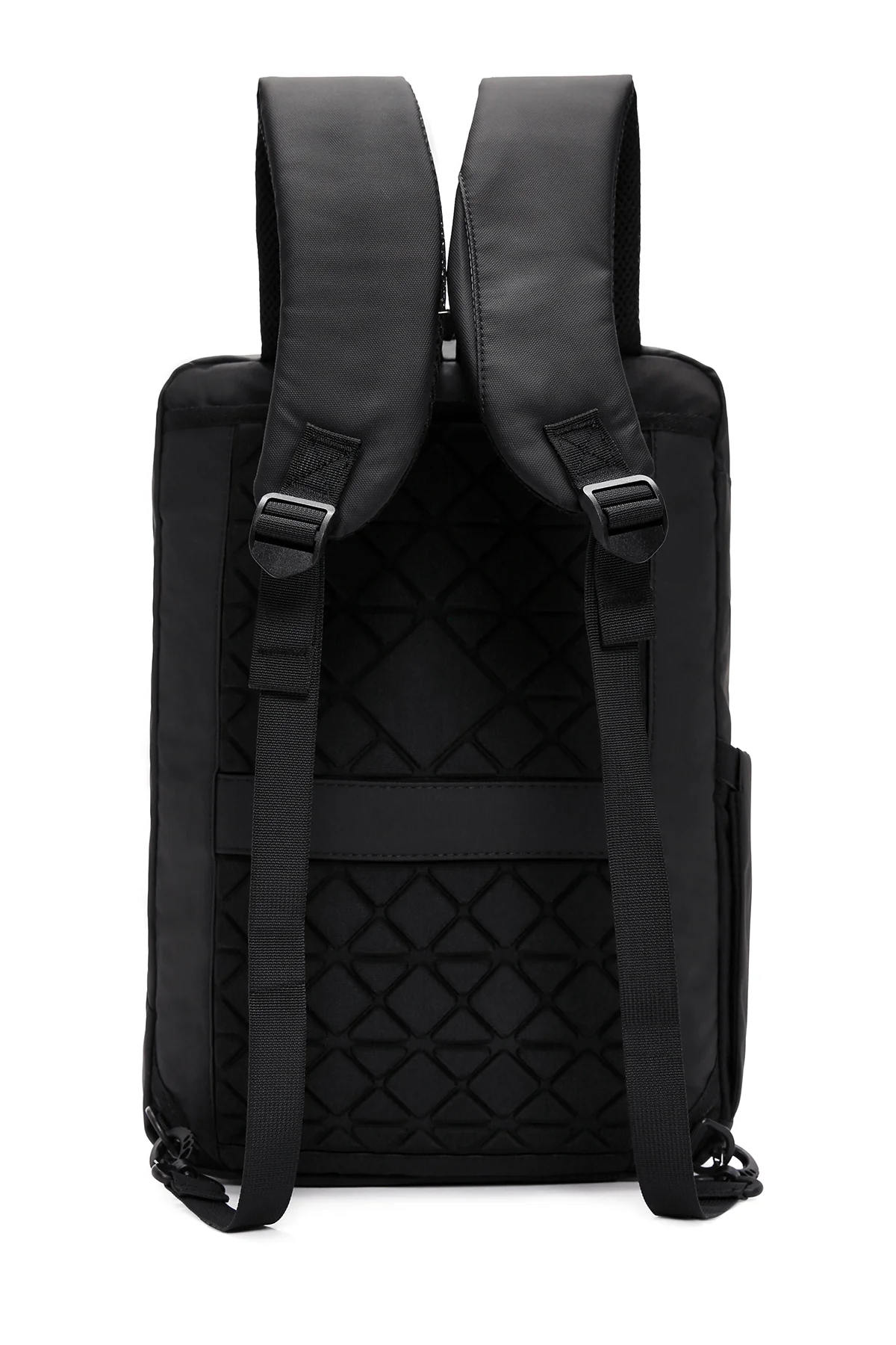 D-Pack Unisex Siyah Teknolojik Kumaş Sırt Çantası - Image 3