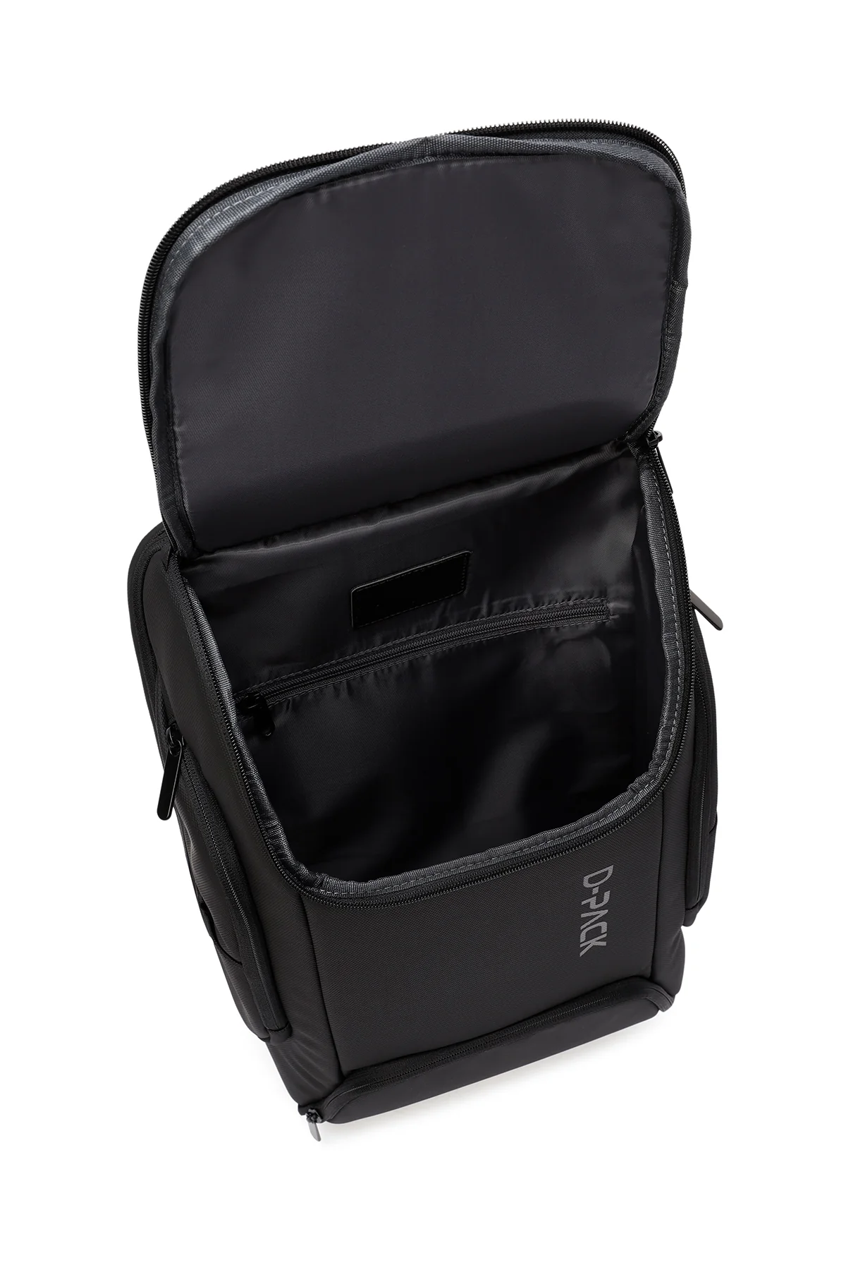 D-Pack Unisex Siyah Teknolojik Kumaş Sırt Çantası - Image 9