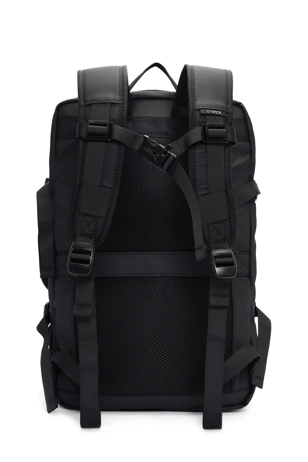 D-Pack Unisex Siyah Teknolojik Kumaş Sırt Çantası - Image 10