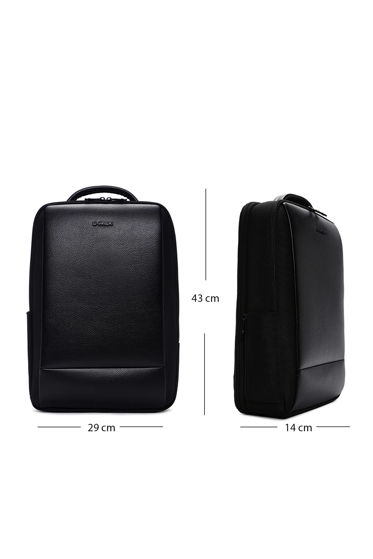 D-Pack Unisex Siyah Teknolojik Sırt Çantası - Image 13