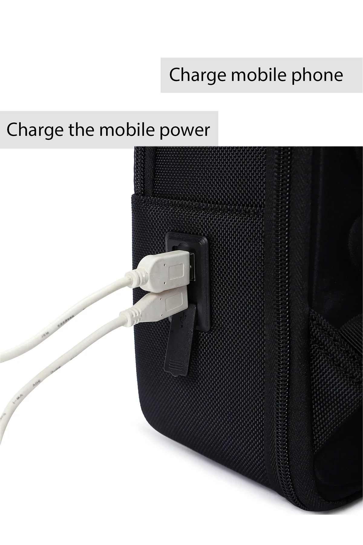 D-Pack Unisex Siyah Teknolojik Sırt Çantası - Image 16