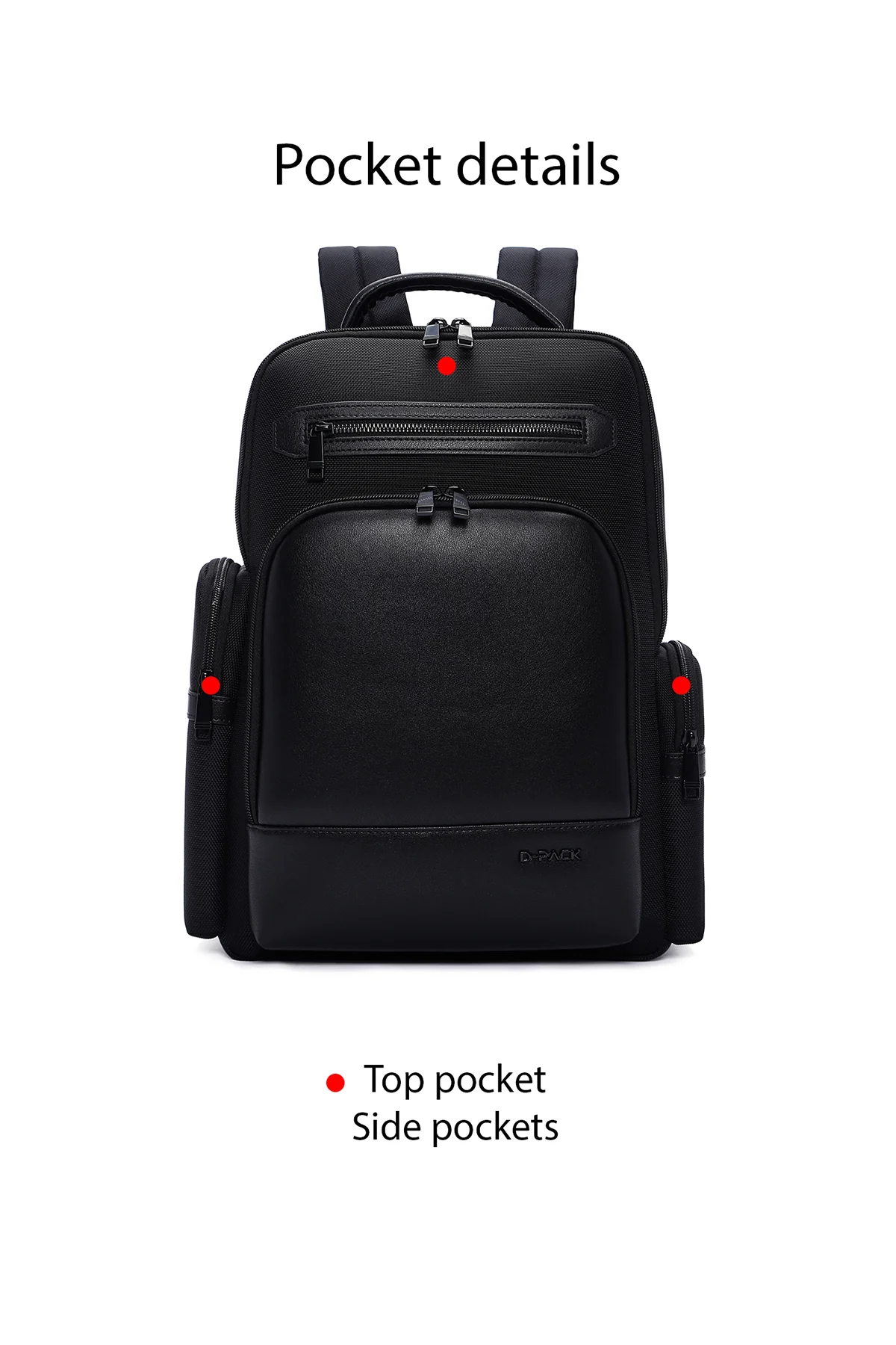 D-Pack Unisex Siyah Teknolojik Sırt Çantası - Image 12