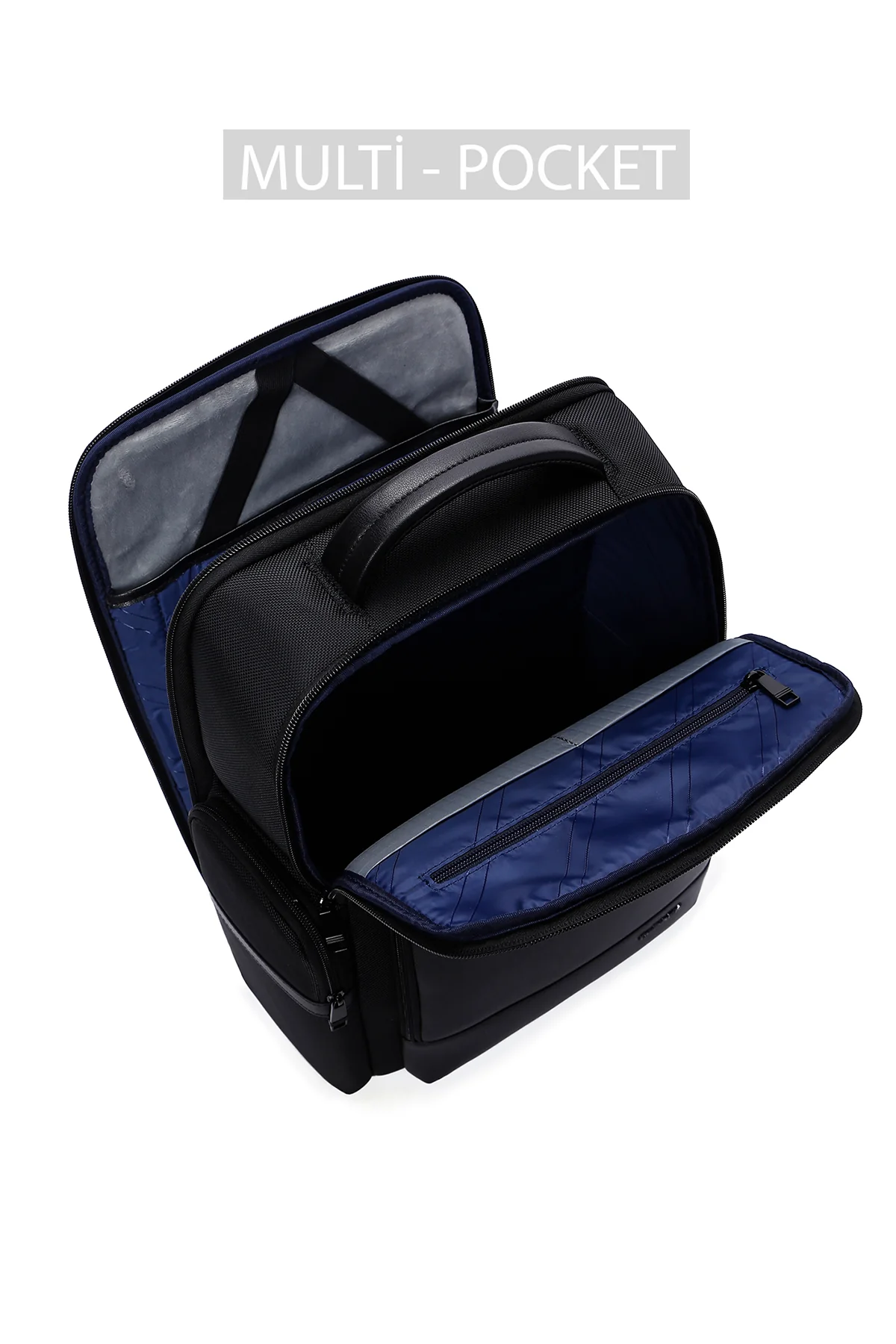 D-Pack Unisex Siyah Teknolojik Sırt Çantası - Image 15