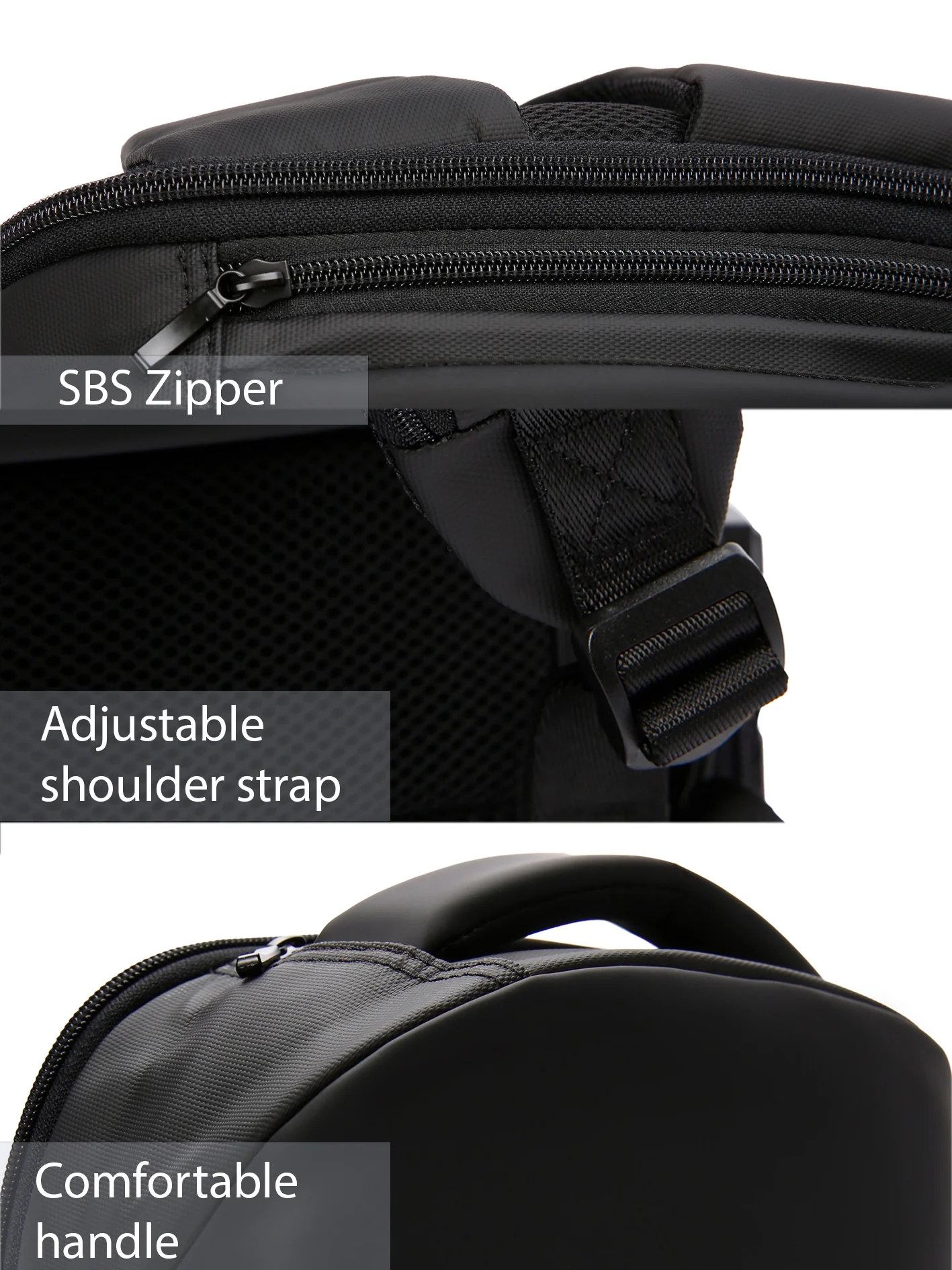 D-Pack Unisex Siyah Teknolojik Sırt Çantası - Image 16