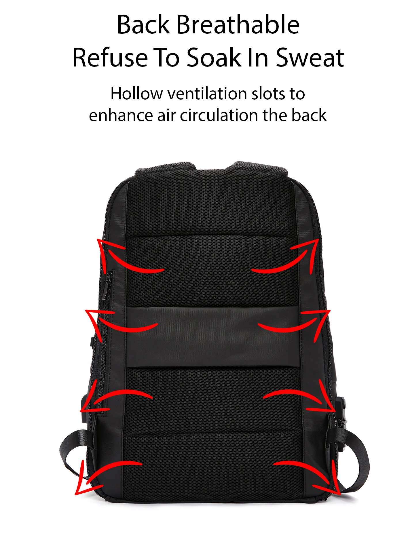D-Pack Unisex Siyah Teknolojik Sırt Çantası - Image 18