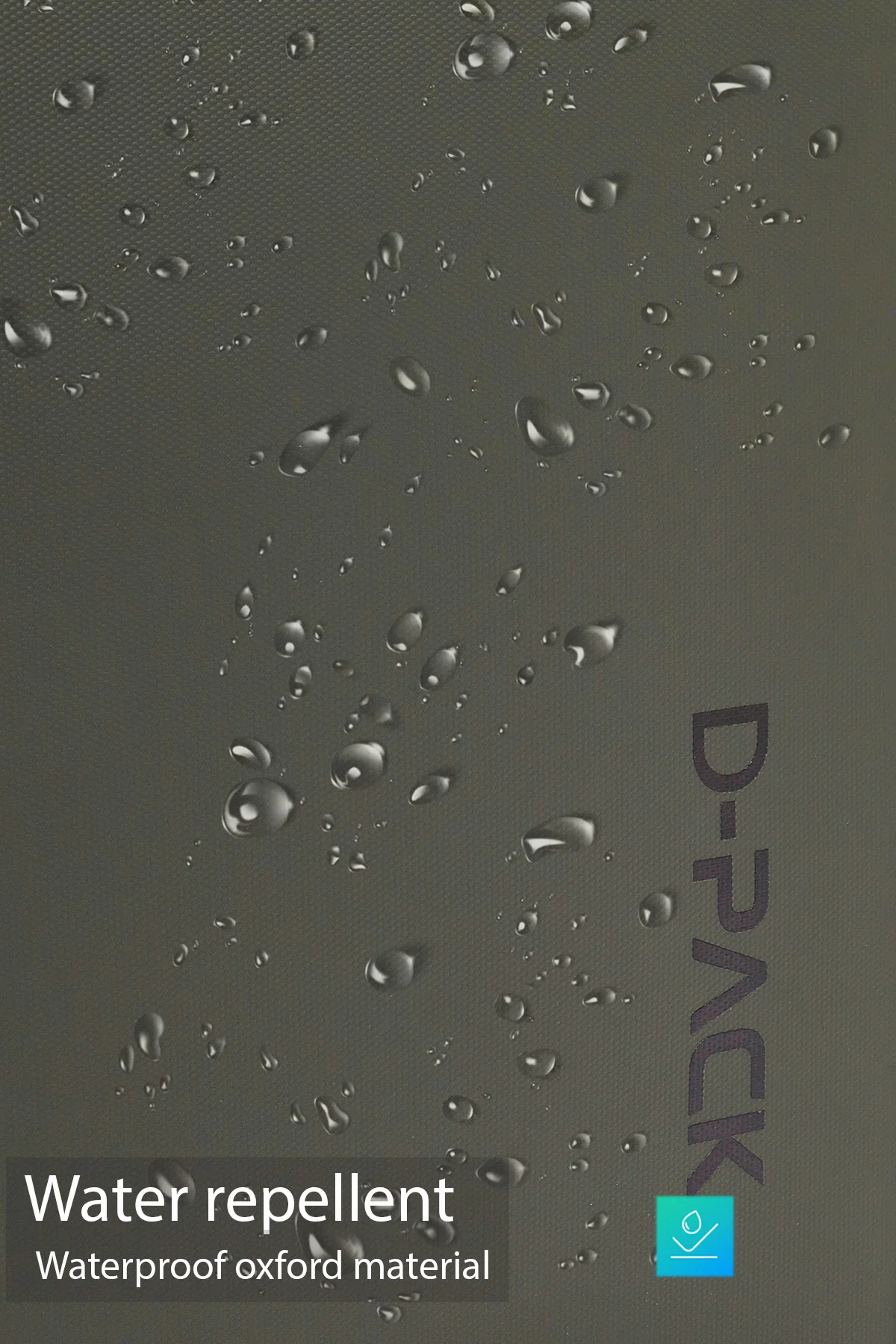 D-Pack Unisex Yeşil Kumaş Sırt Çantası - Image 7