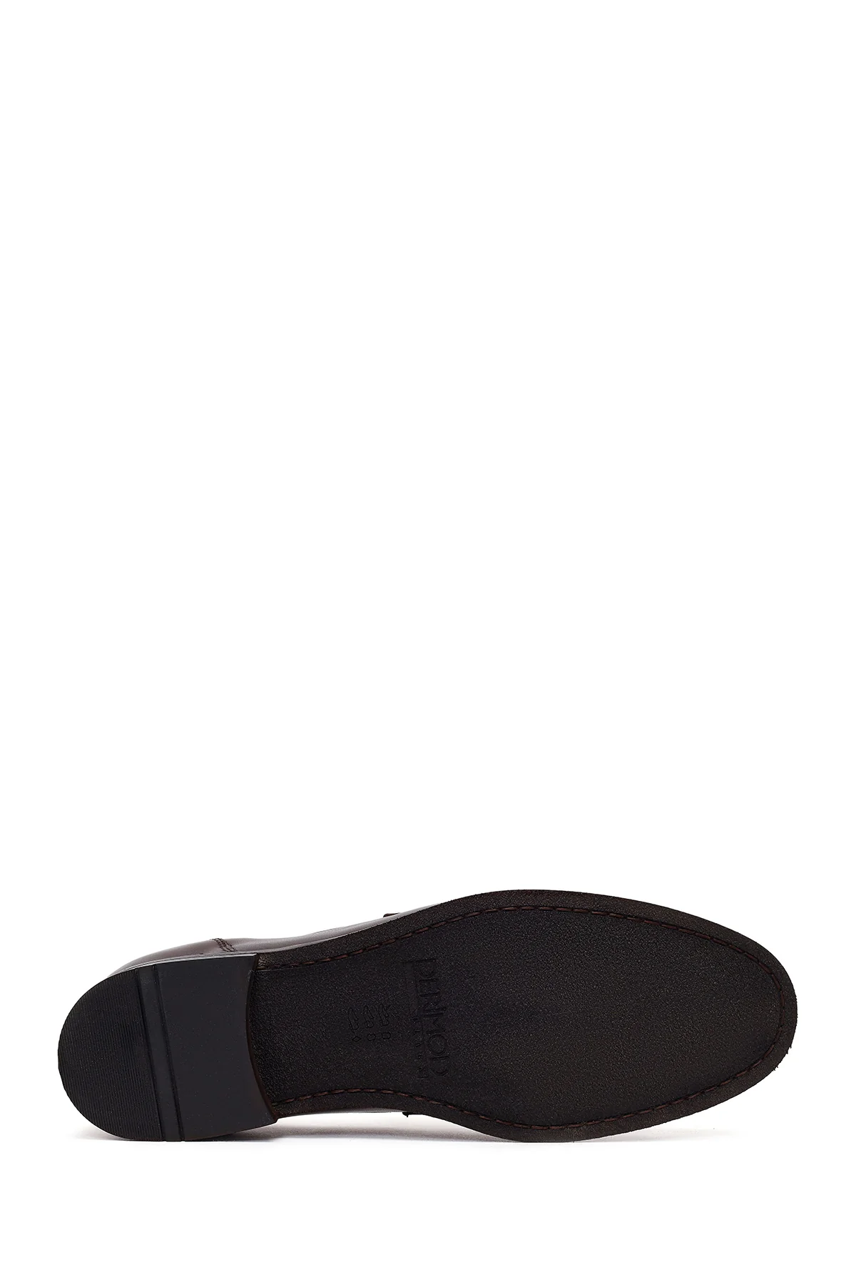 Derimod Black Erkek Kahverengi Deri Klasik Loafer - Image 5