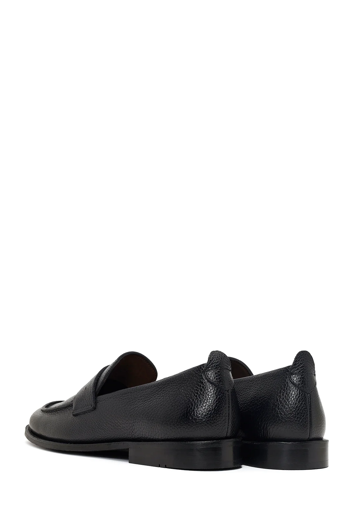 Derimod Black Erkek Siyah Deri Klasik Loafer - Image 6