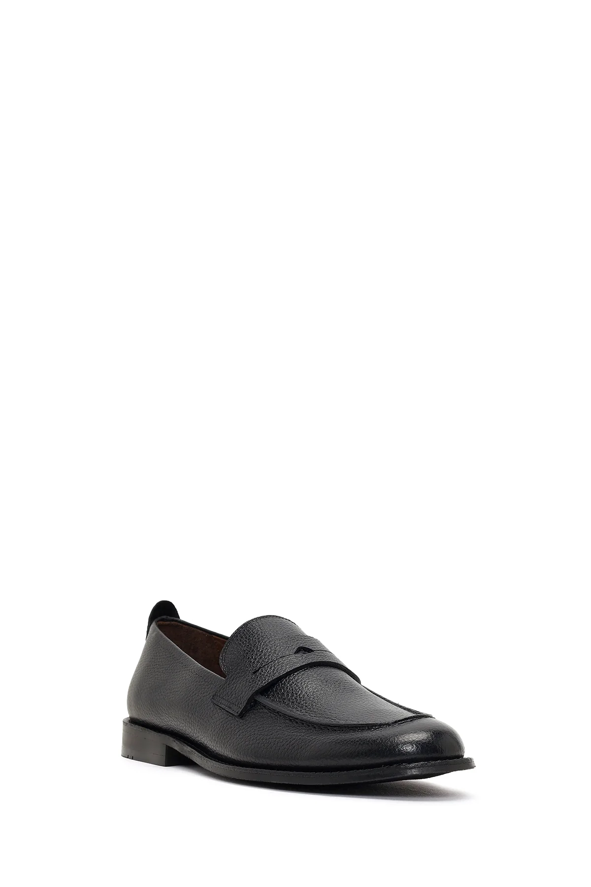 Derimod Black Erkek Siyah Deri Klasik Loafer - Image 7