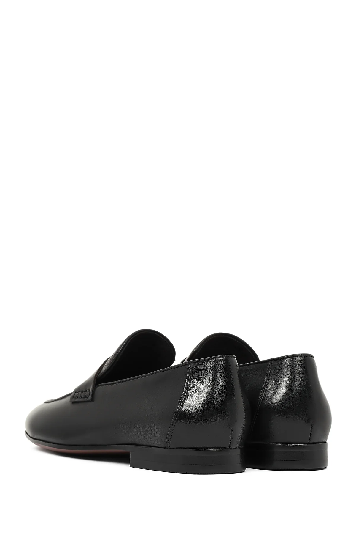 Derimod Black Erkek Siyah Deri Klasik Loafer - Image 6