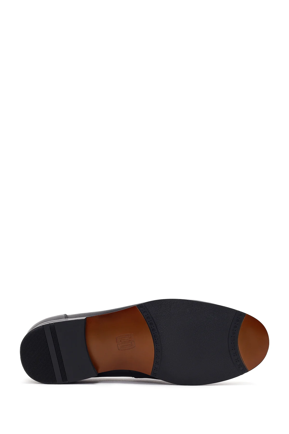 Derimod Black Erkek Siyah Deri Klasik Loafer - Image 5