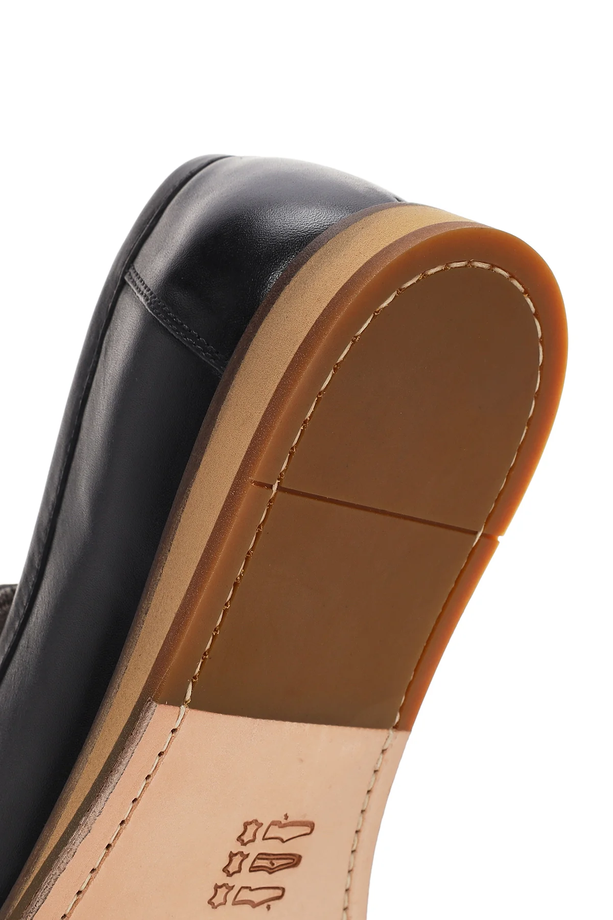 Derimod Black Erkek Siyah Deri Loafer - Image 8