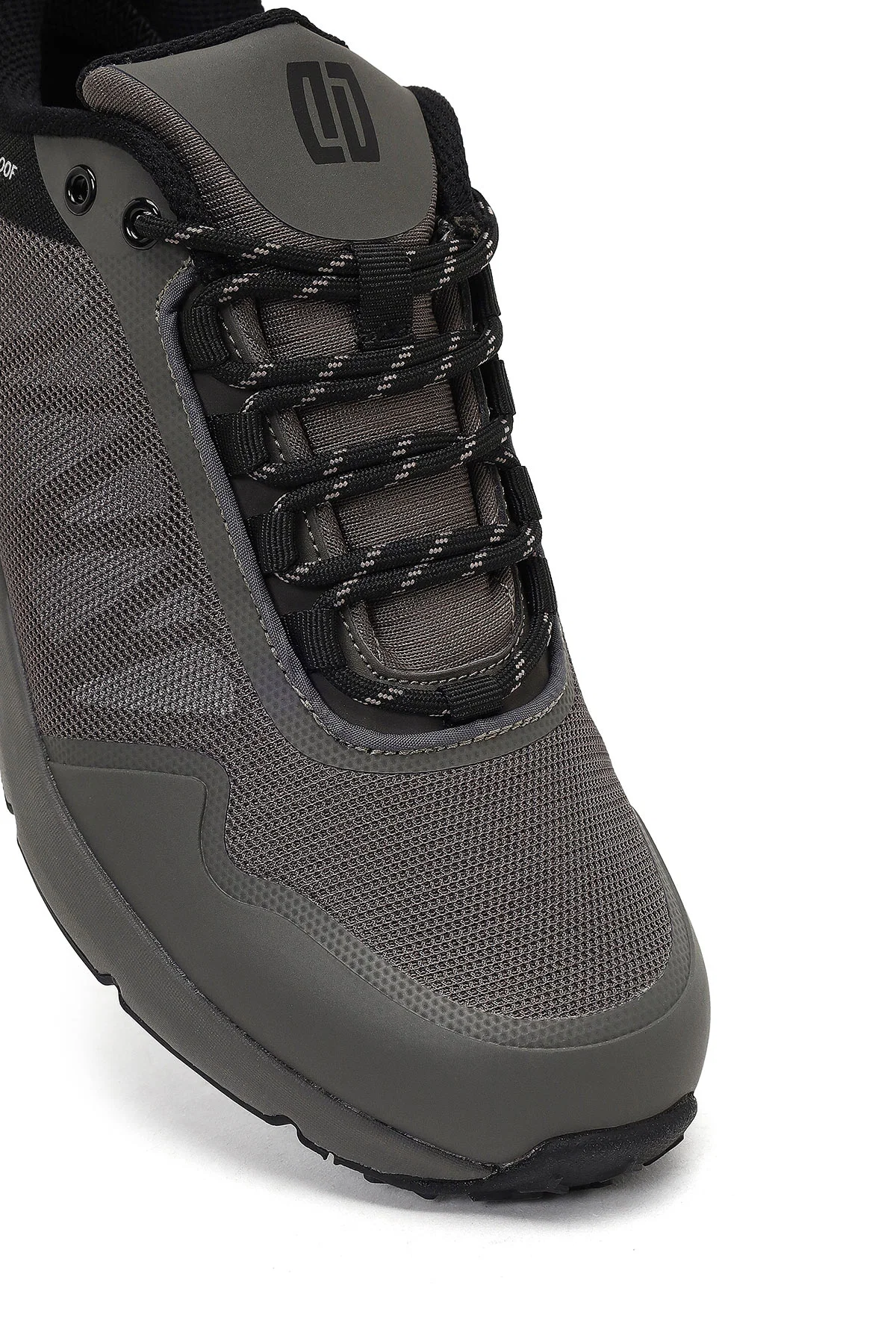 Derimod Dry Erkek Gri Bağcıklı Kumaş Sneaker - Image 9