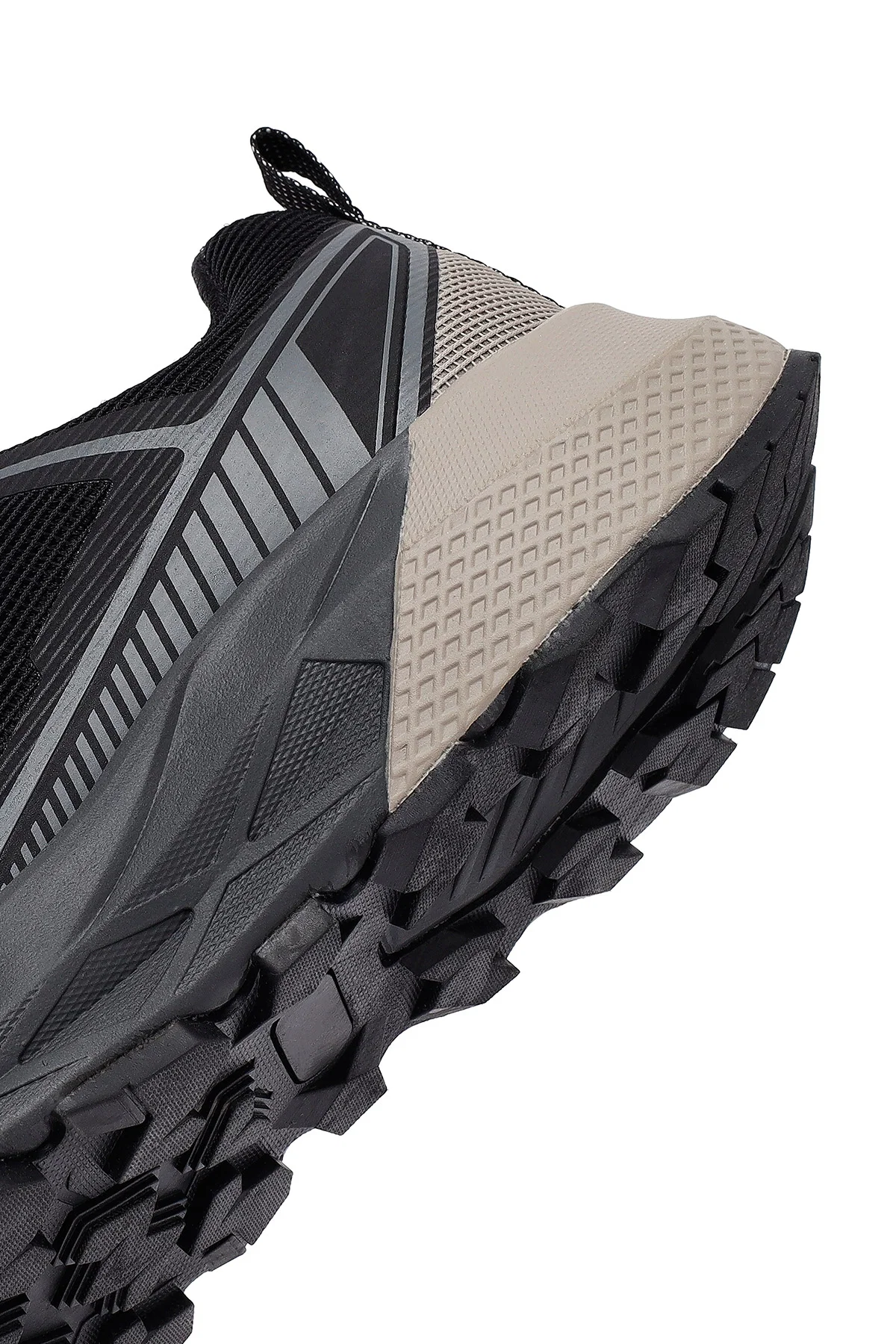 Derimod Dry Erkek Siyah Bağcıklı Kalın Tabanlı Kumaş Sneaker - Image 8