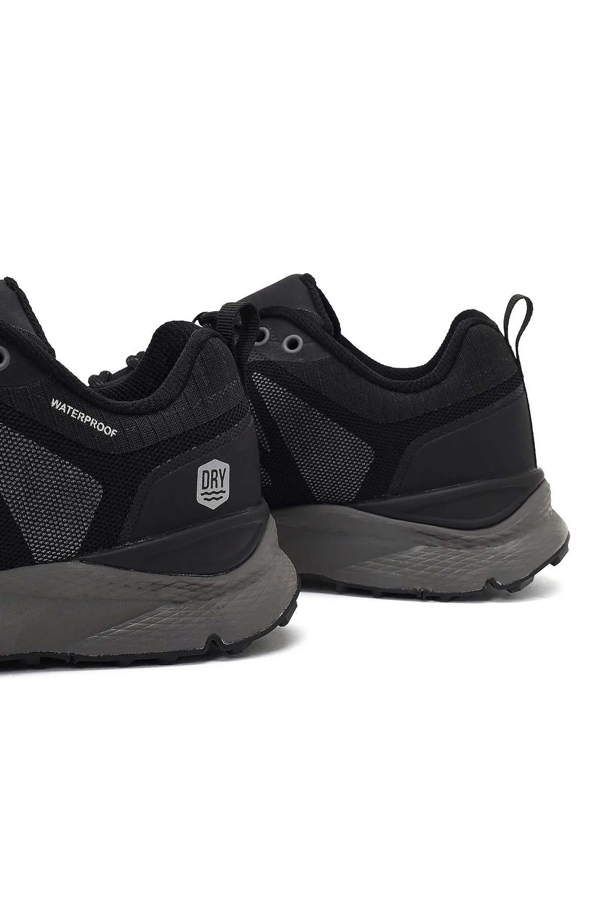 Derimod Dry Erkek Siyah Bağcıklı Kumaş Sneaker - Image 10