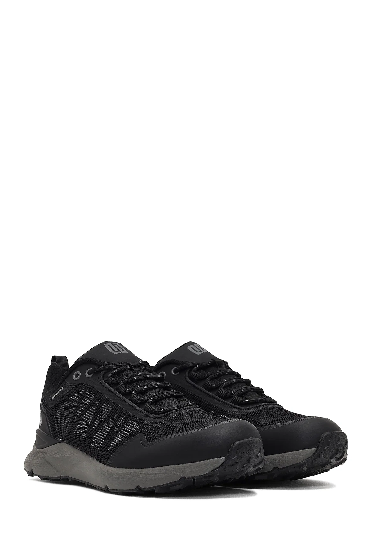 Derimod Dry Erkek Siyah Bağcıklı Kumaş Sneaker - Image 3