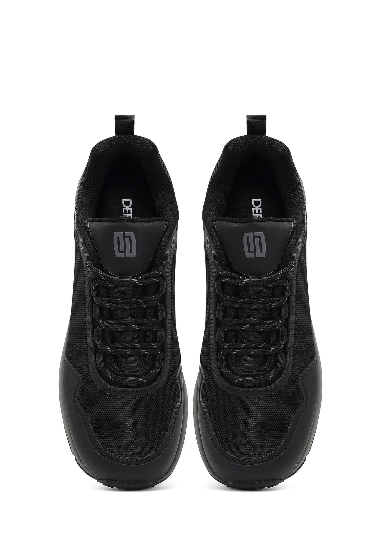 Derimod Dry Erkek Siyah Bağcıklı Kumaş Sneaker - Image 7