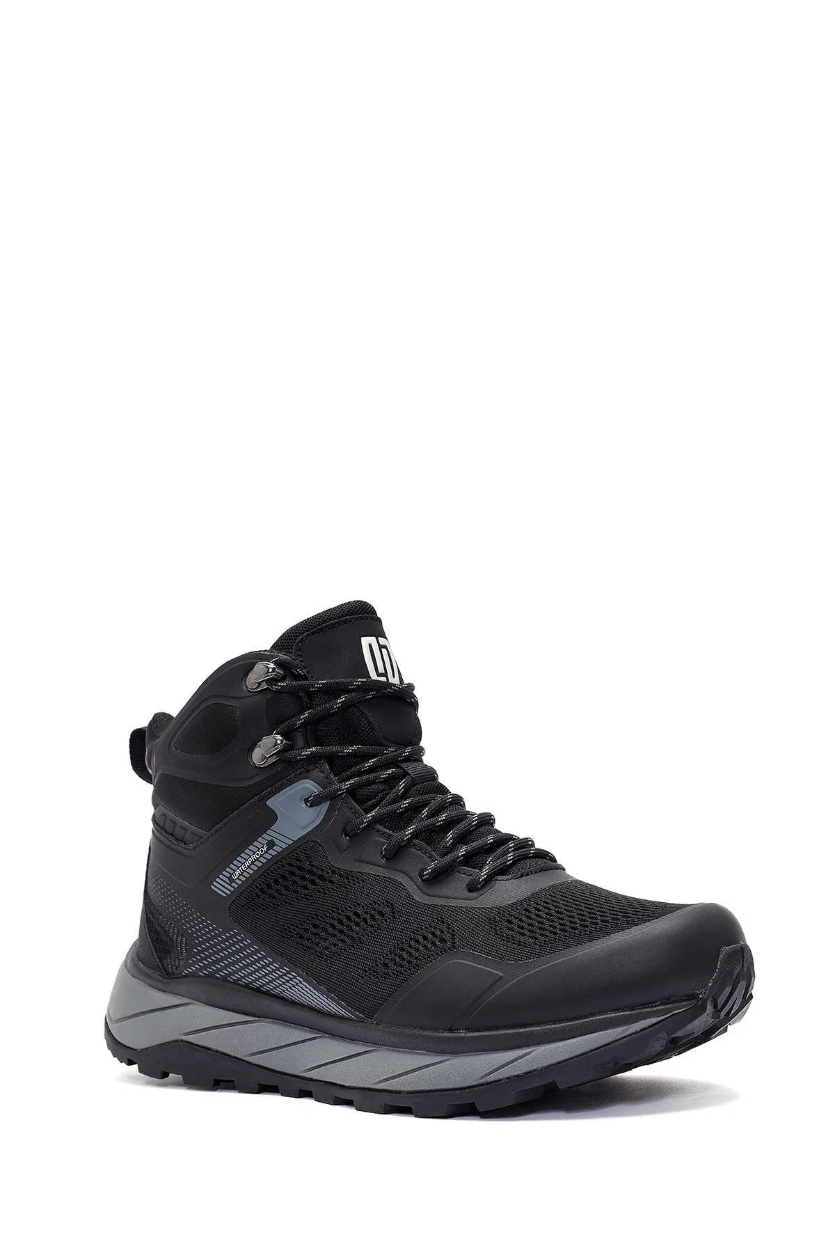 Derimod Dry Erkek Siyah Bağcıklı Waterproof Deri Outdoor Bot - Image 4