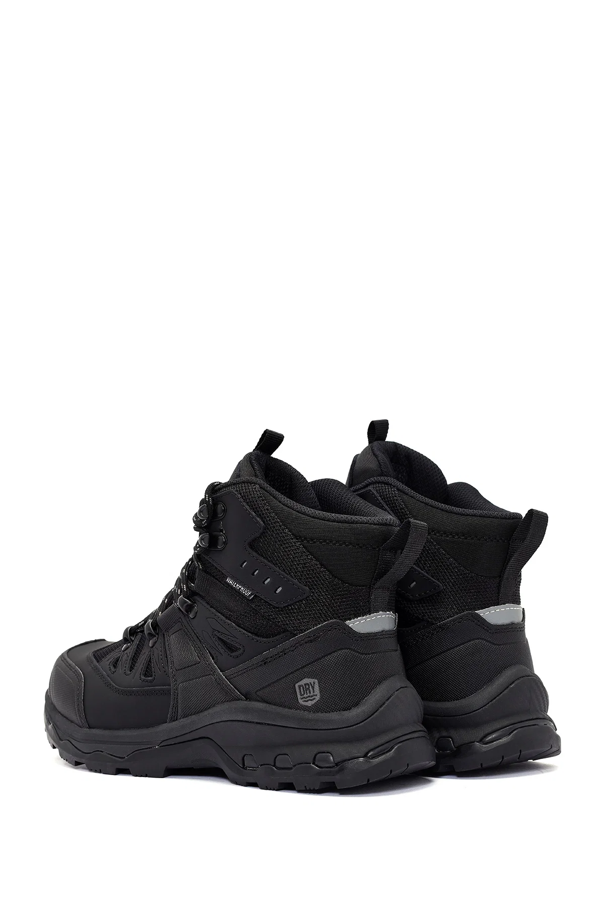 Derimod Dry Erkek Siyah Bağcıklı Waterproof Outdoor Deri Bot - Image 6